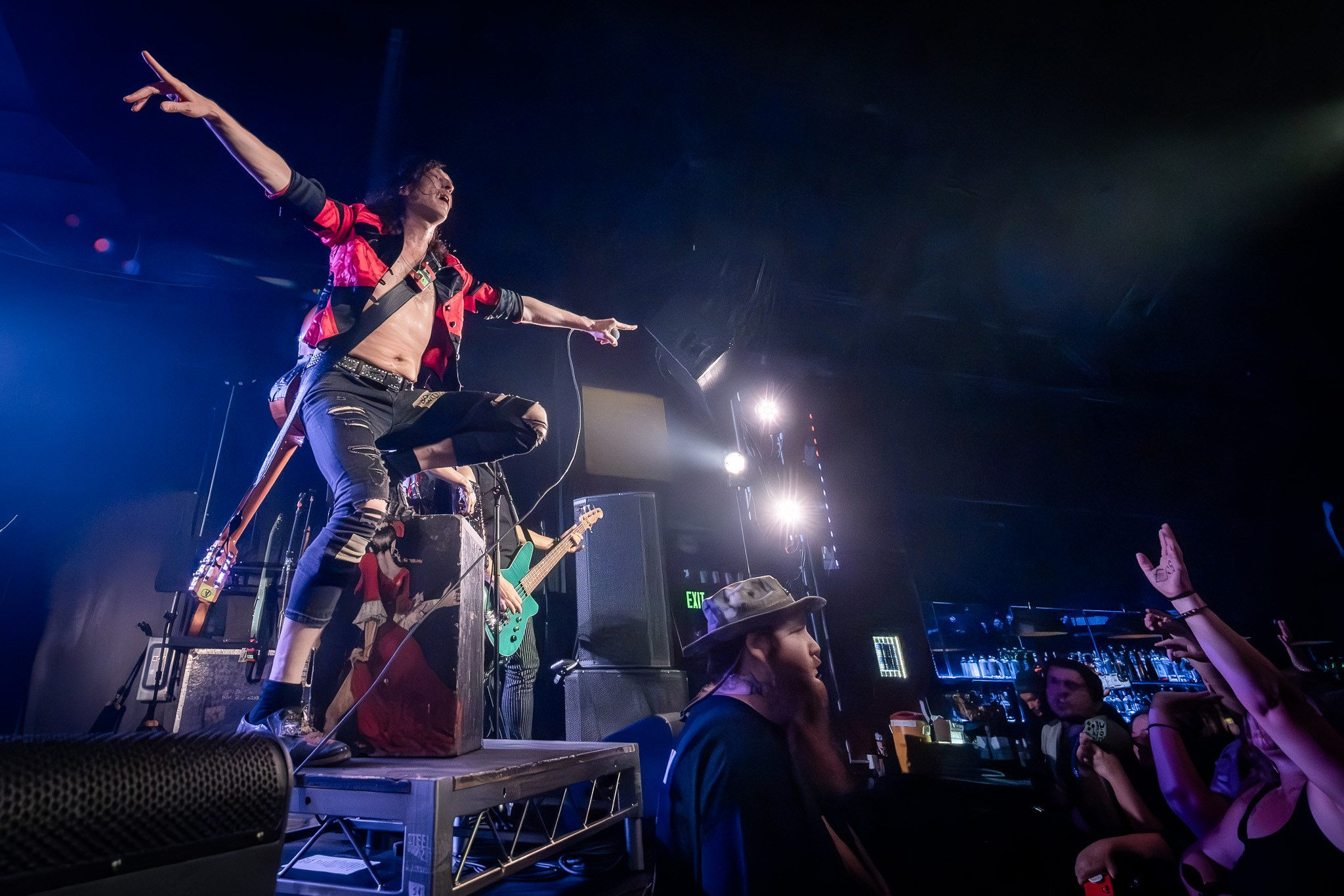 GOGOL BORDELLO / SACRAMENTO. Reportage concert portrait photography in the San Francisco Bay Area