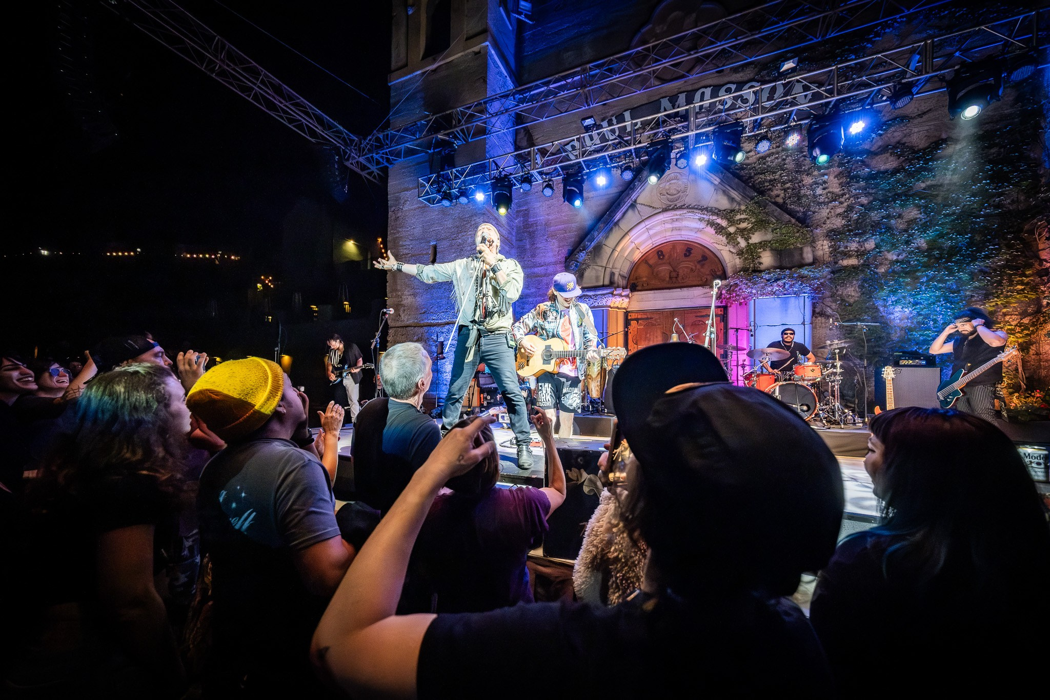 GOGOL BORDELLO / SARATOGA / CA. Reportage concert portrait photography in the San Francisco Bay Area