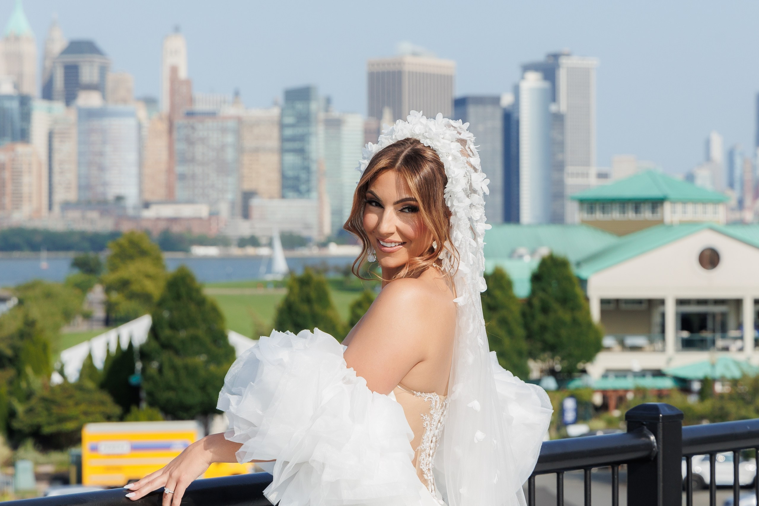 Briana & Kefim, Maritime Pars, Jersey City, NJ. Wedding Photo & Video