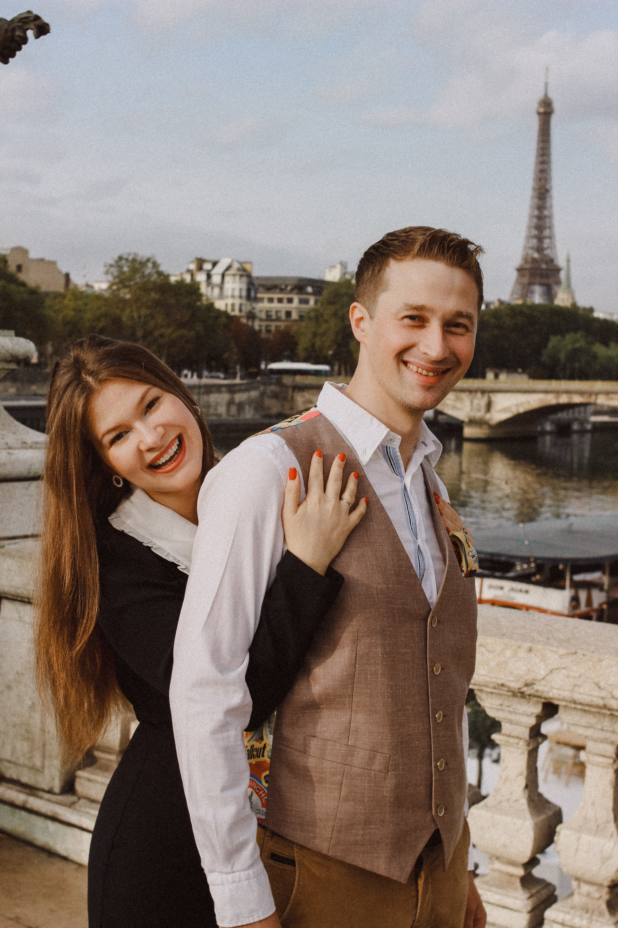 Love Story фотосессия Марина и Александр в Париже | Vlada Photo Art. Фотограф в Париже