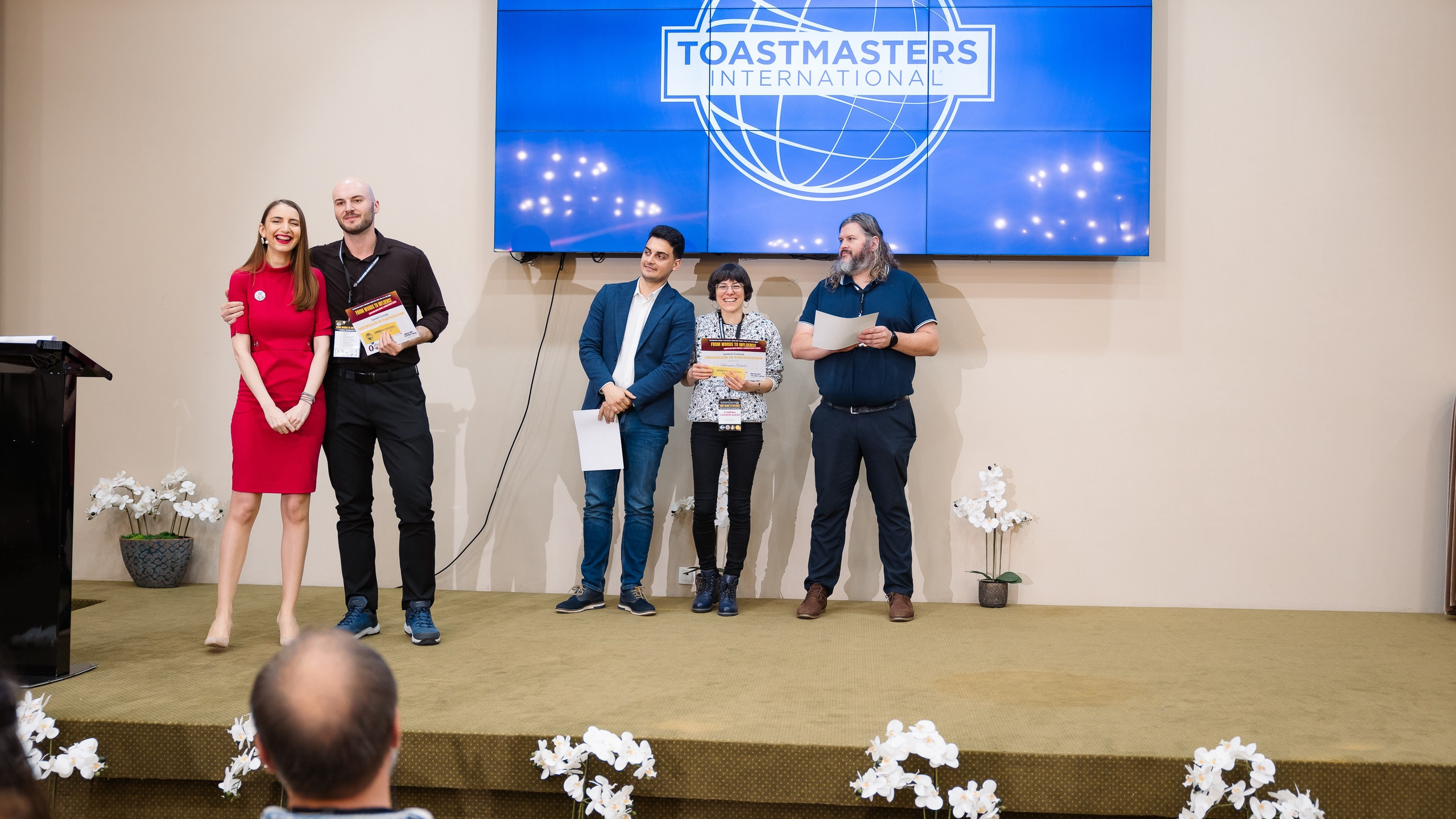 Toastmasters Conference. Marius Ciocan