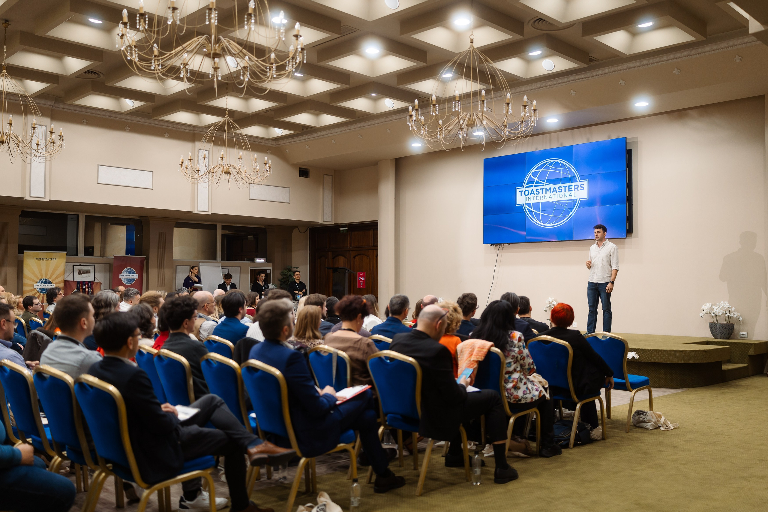 Toastmasters Conference. Marius Ciocan
