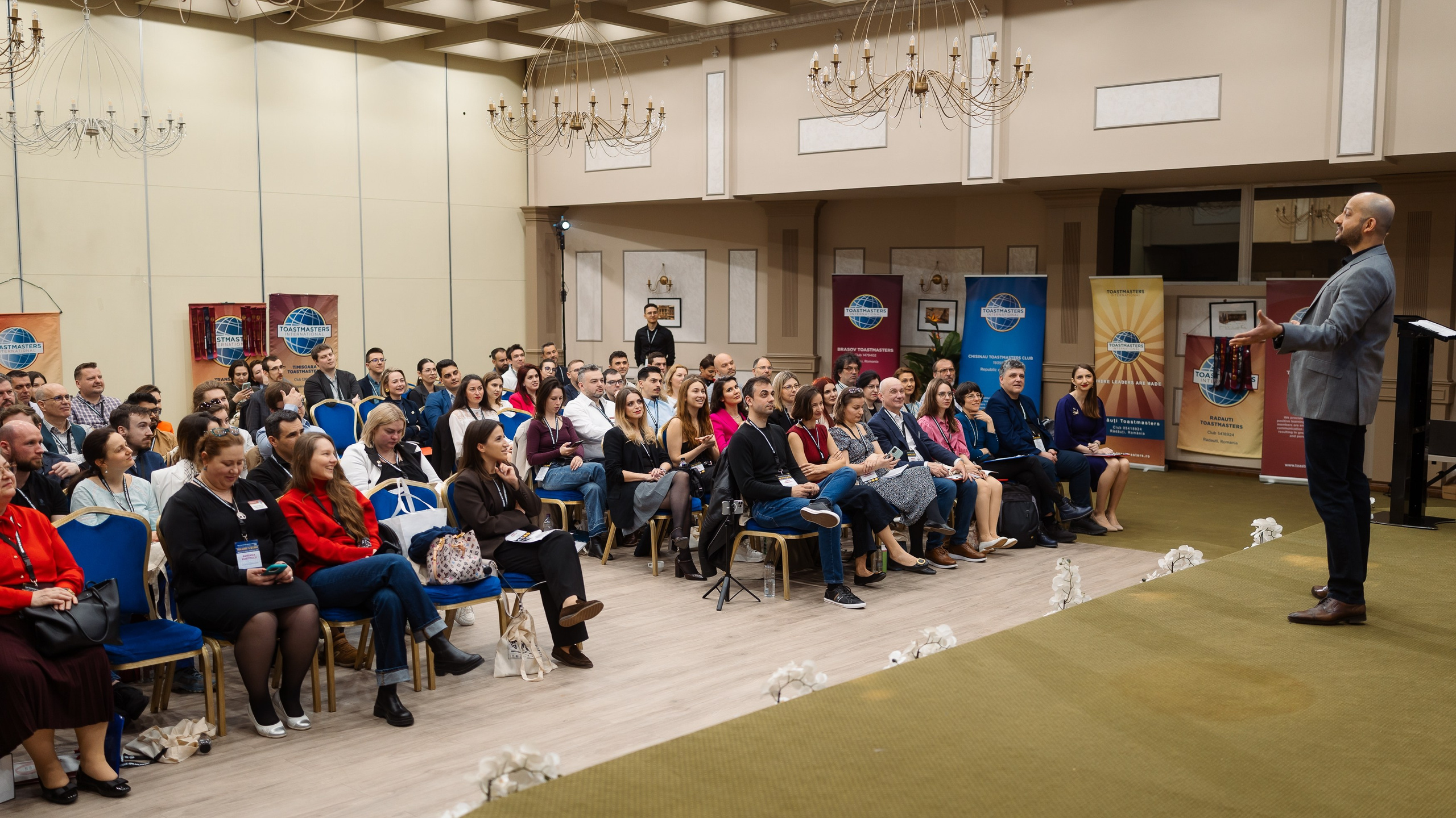 Toastmasters Conference. Marius Ciocan