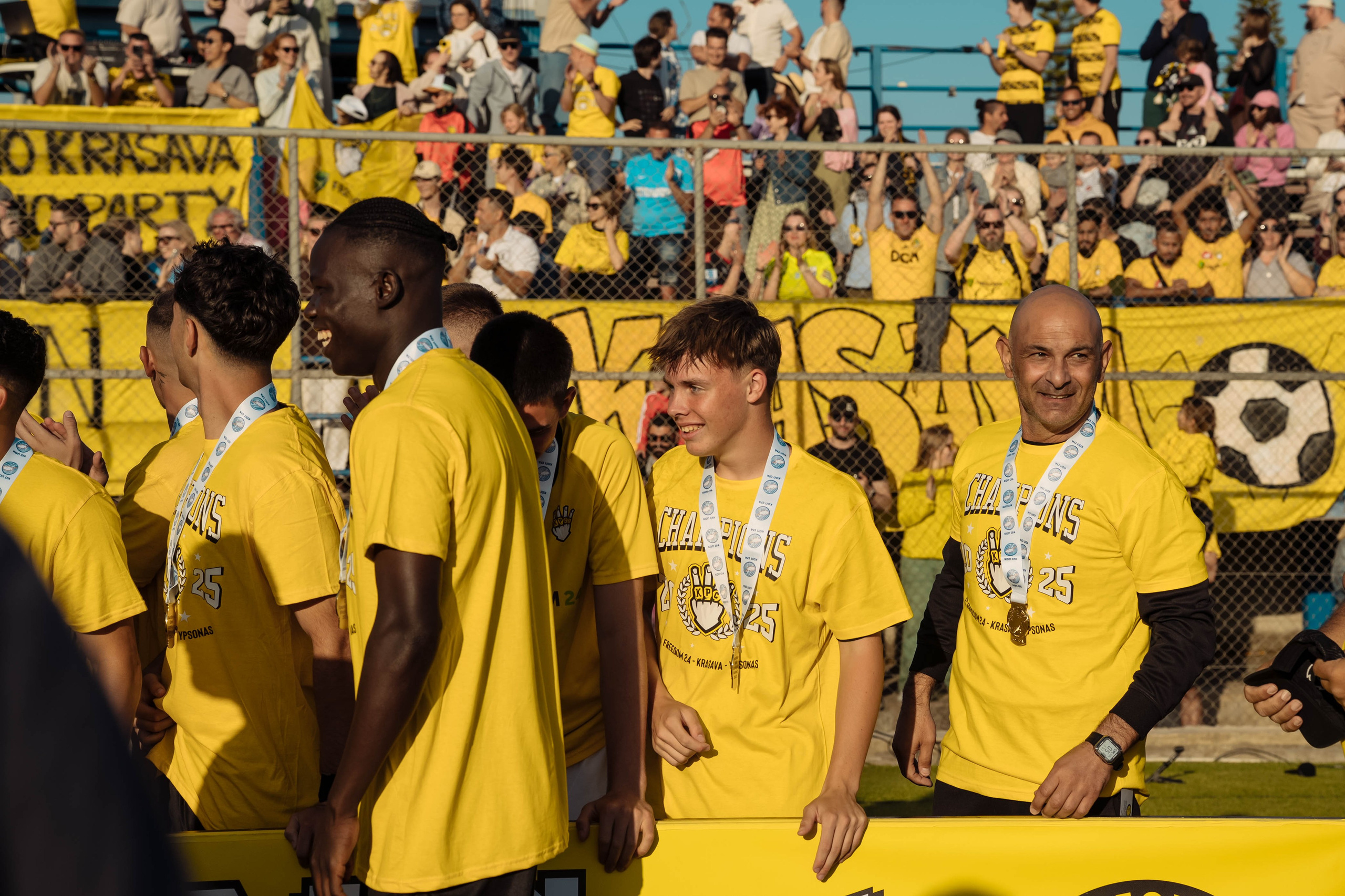 Football. Photographer in Cyprus