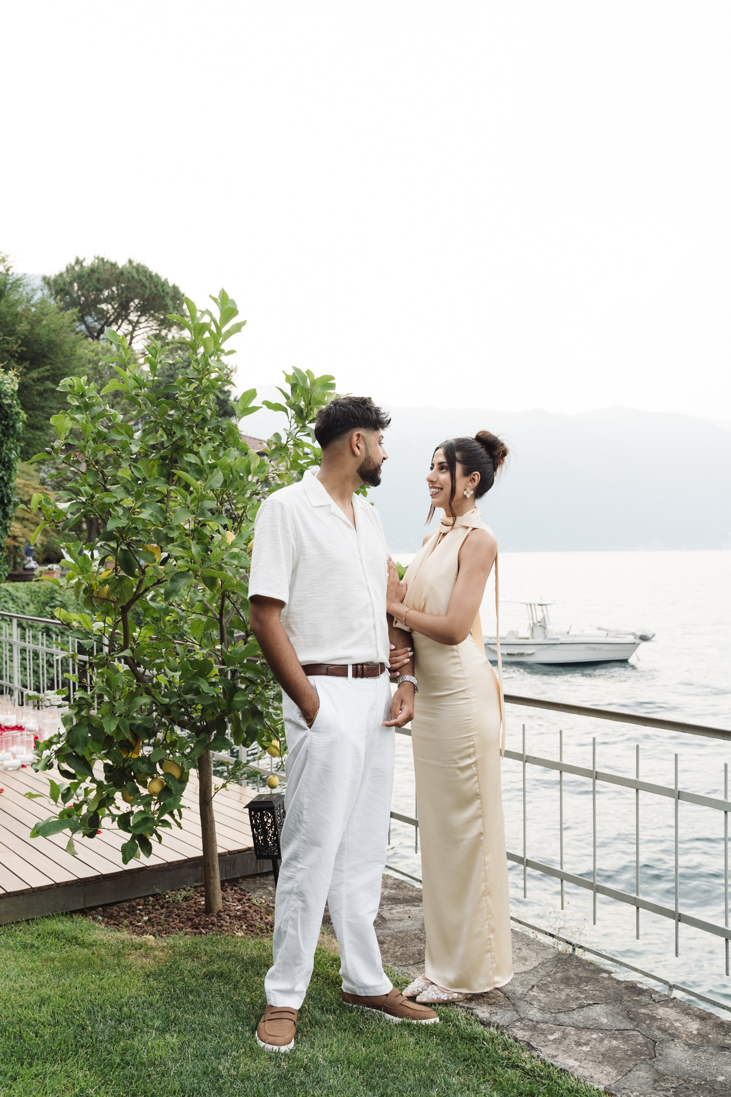 Lake Como Romantic Proposal. Lake Como Proposal Photographer | Surprise Proposals & Engagements