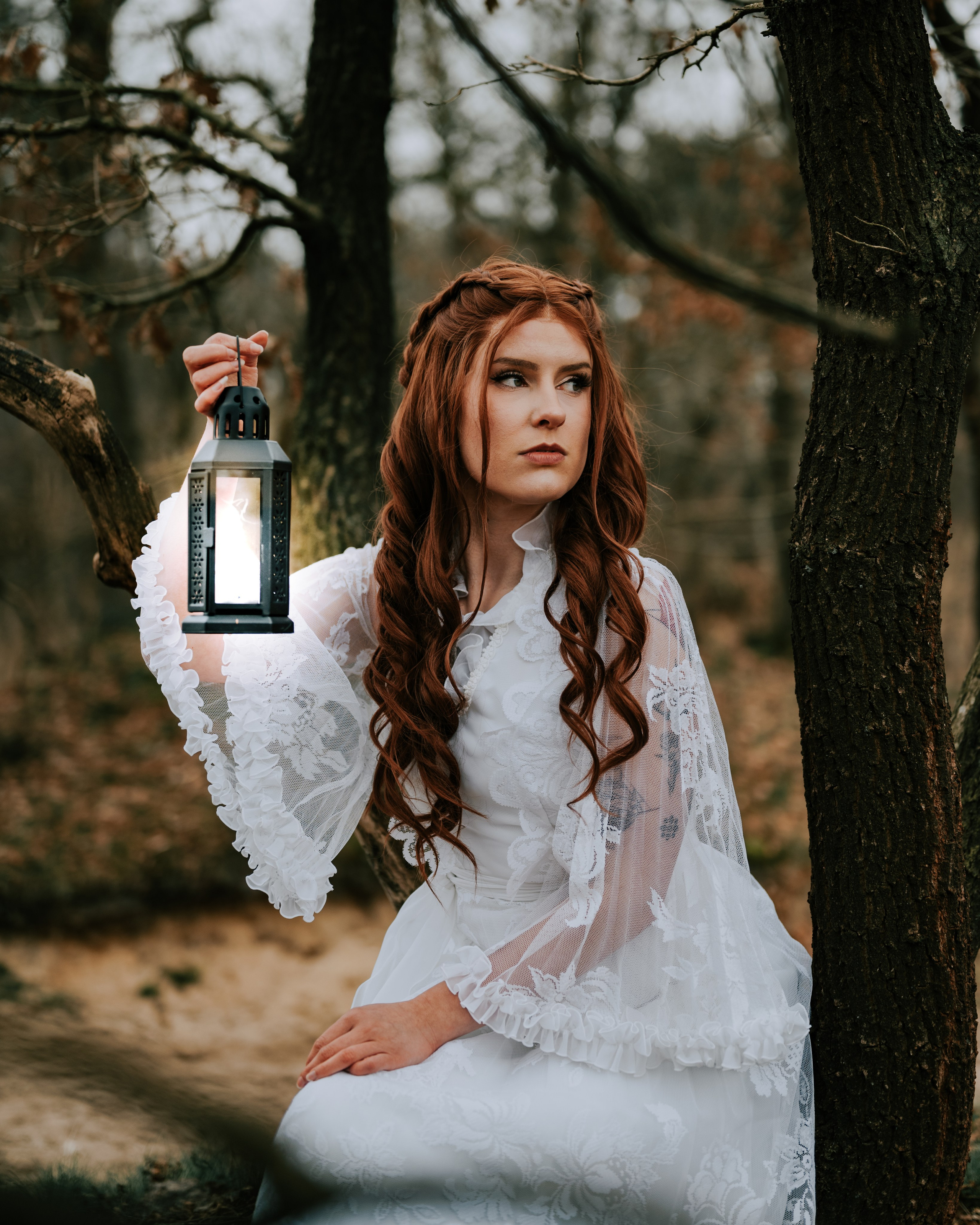 Dutch Folklore in the Fields of Lowlands, Witte Wieven. Moth & Moss Photography