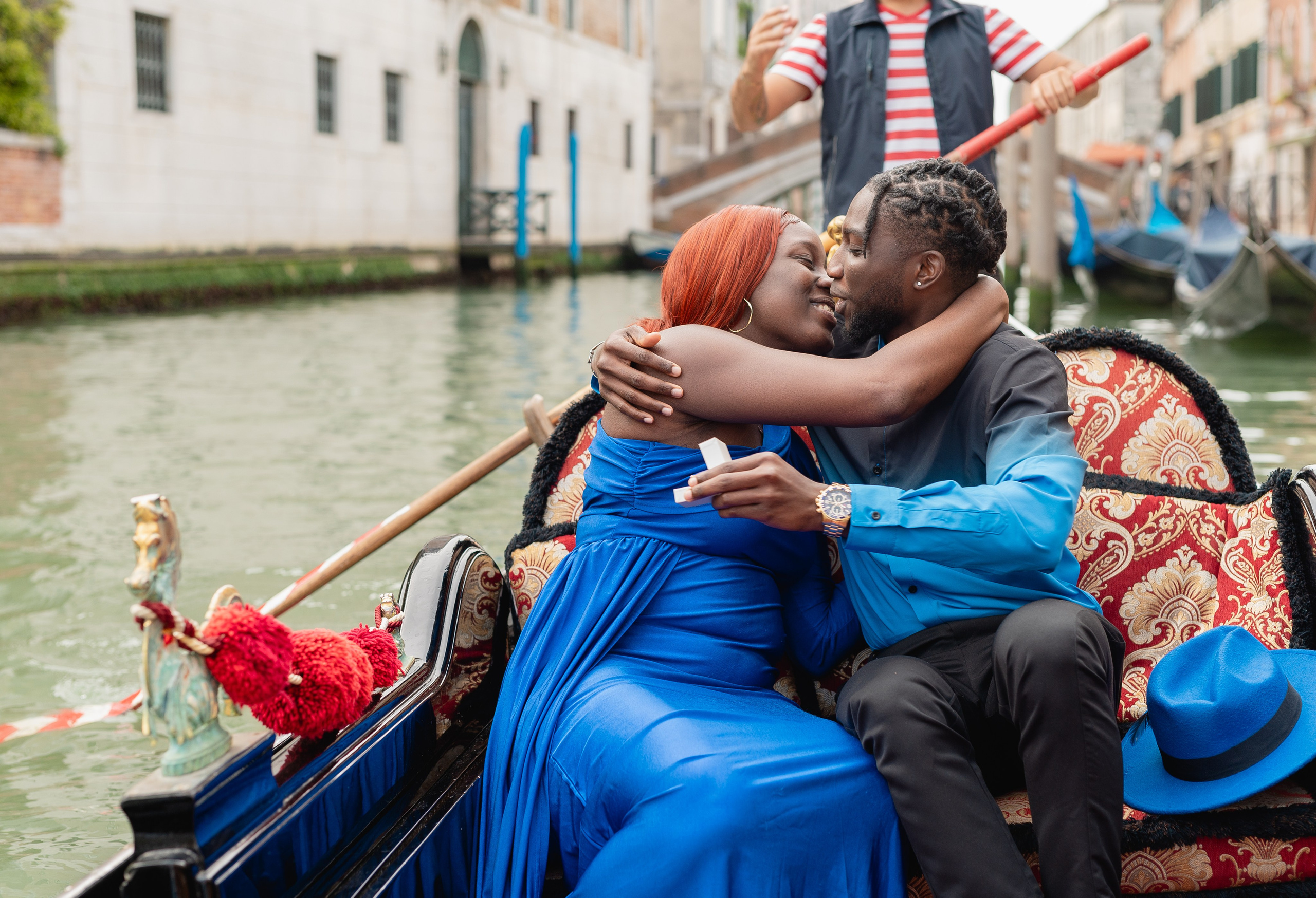 Proposal gondola. Фотограф в Венеции Anna Terzi