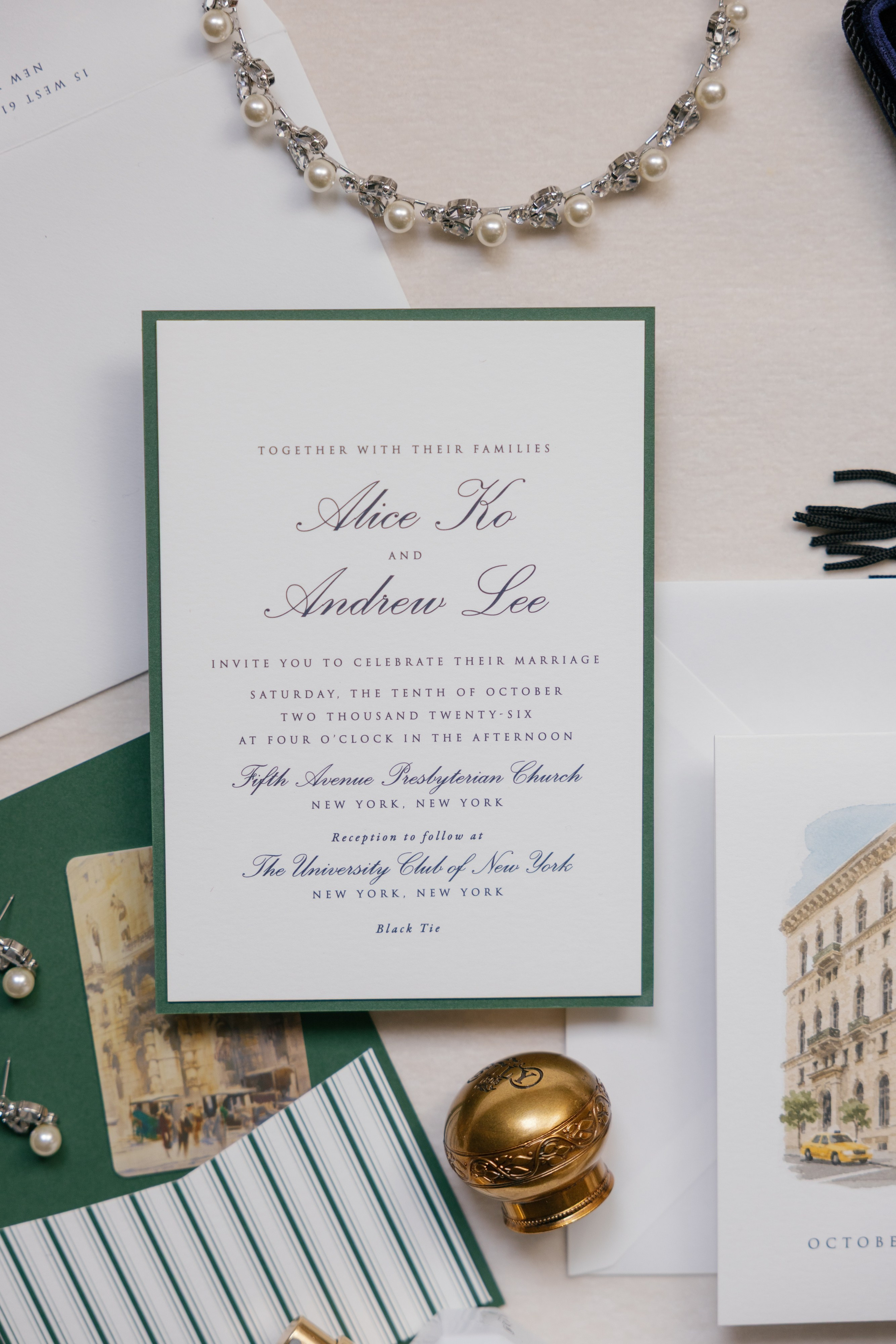 Alice and Andrew. Wedding photographer and videographer New York | New Jersey