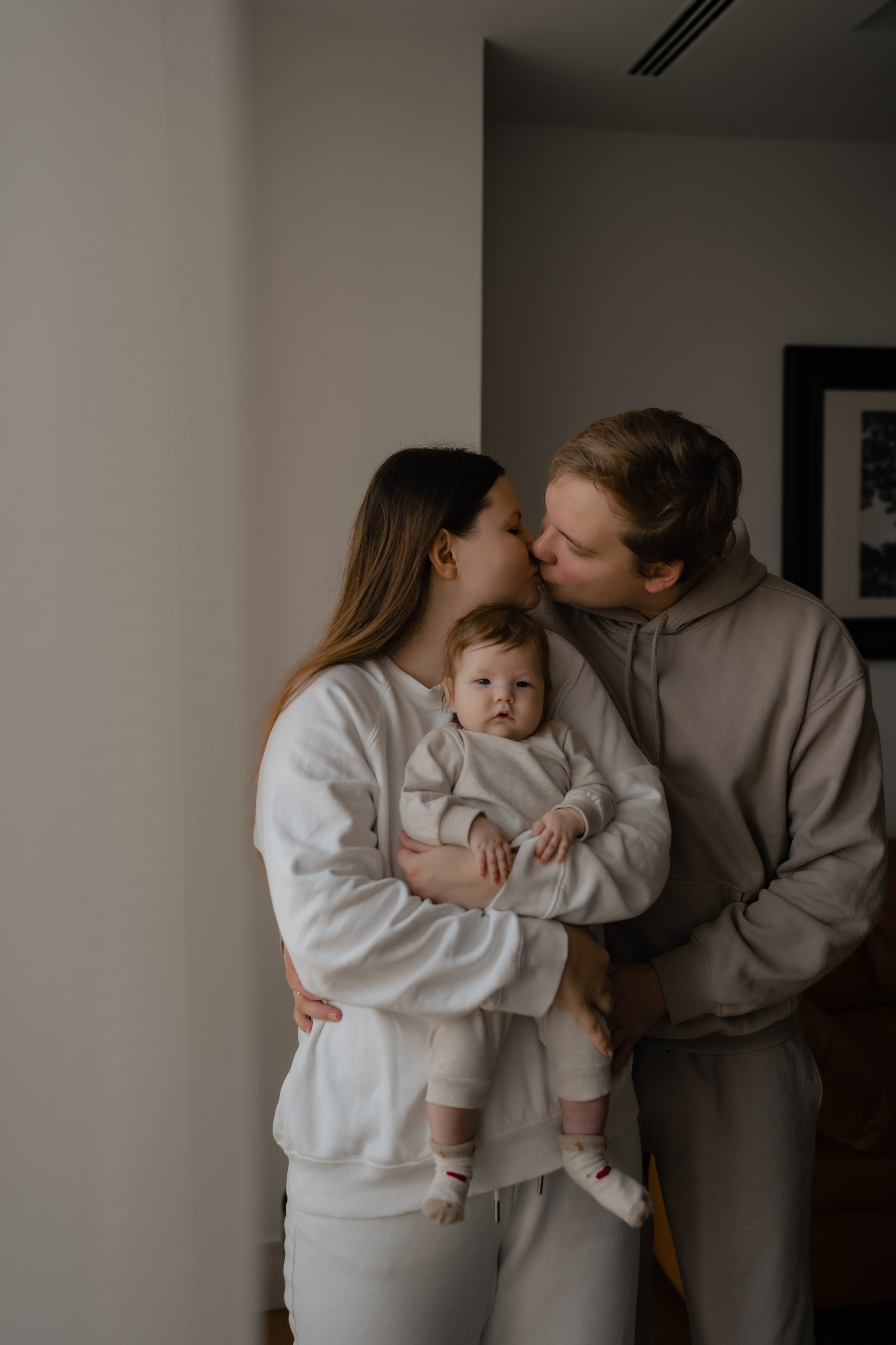 Семейная с младенцем. Фотограф Москва Ларина Юлия