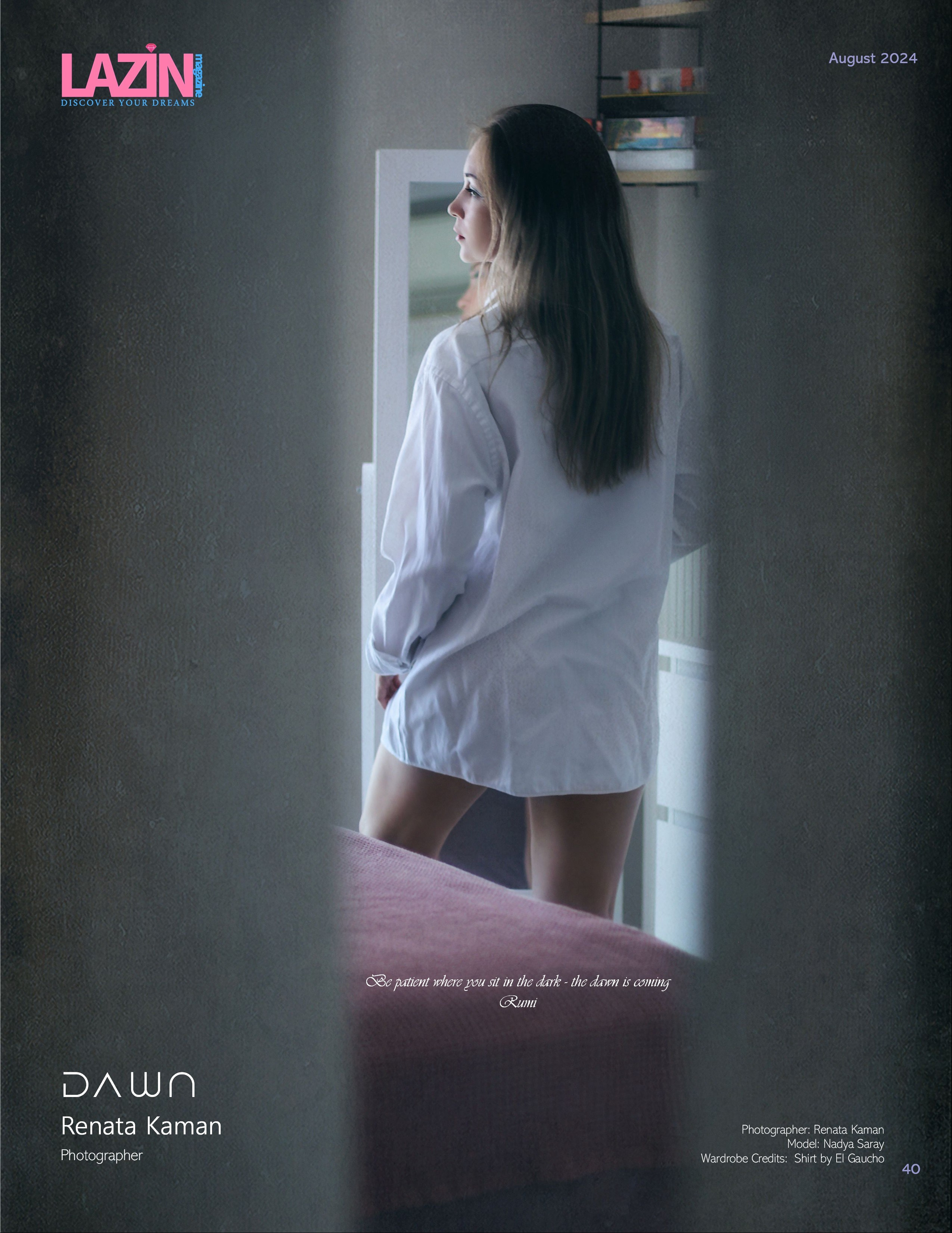 LAZIN. Fotoğrafçı Renata Kaman. Antalya