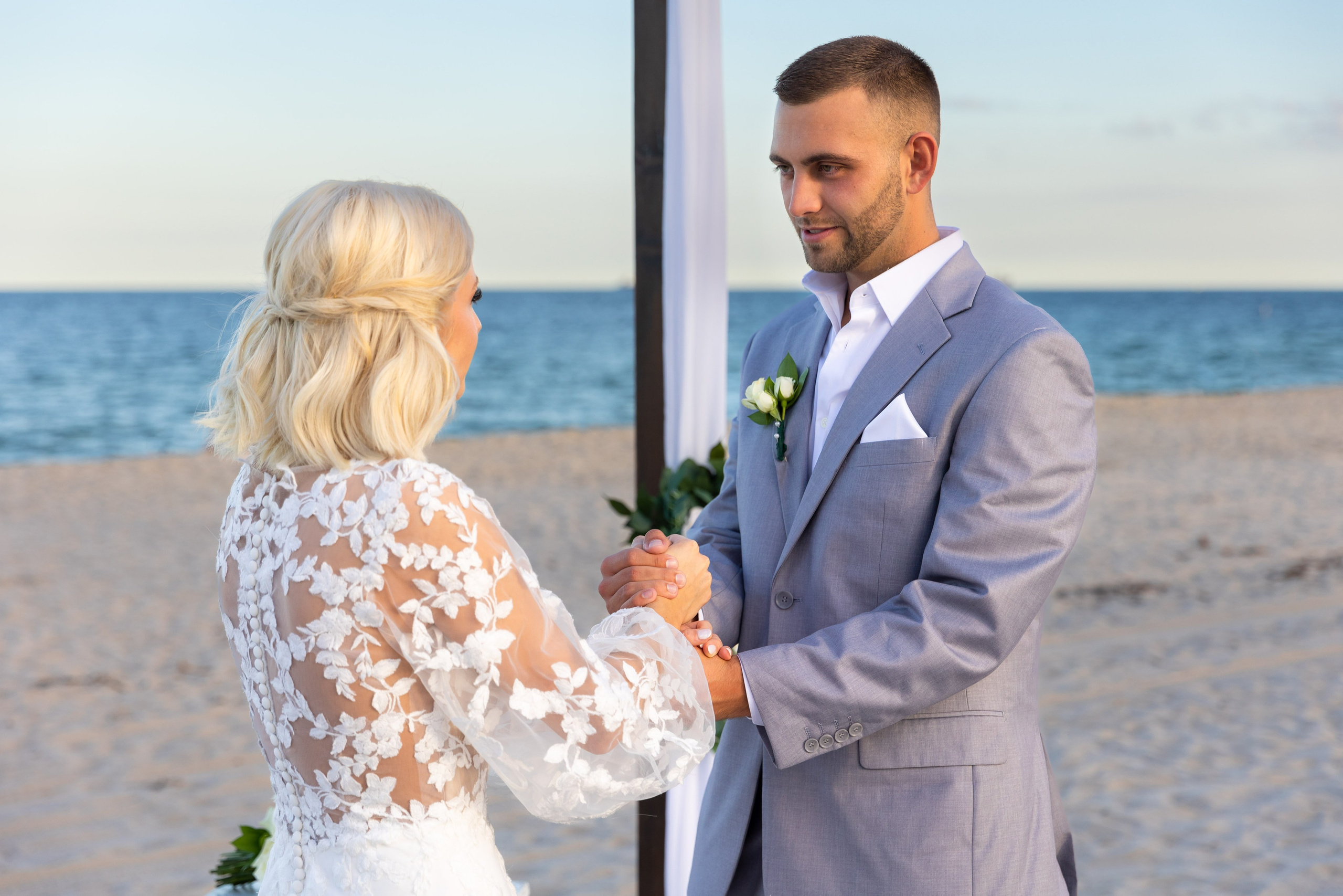 Jamie & Jackson_Fort Lauderdale_Beach Wedding. Miami Family and Event Photographer