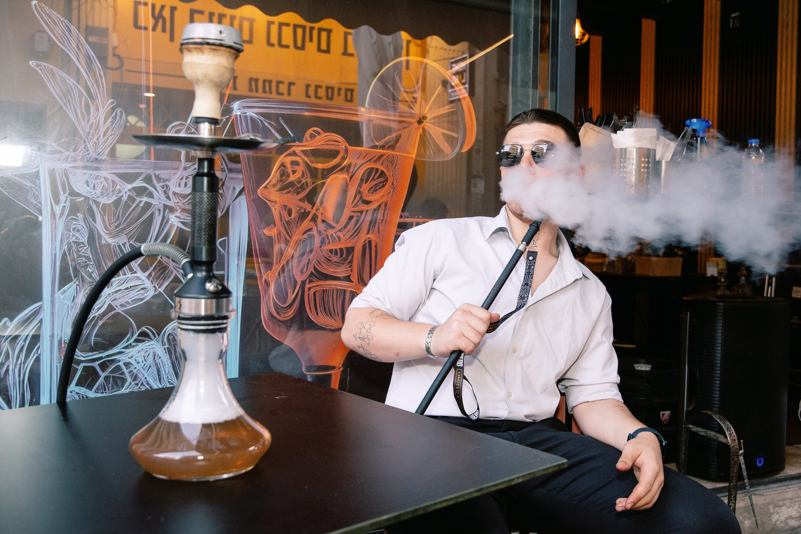 Контентная съемка для бара Focus. Портретный и репортажный фотограф в Израиле Рома Бирман