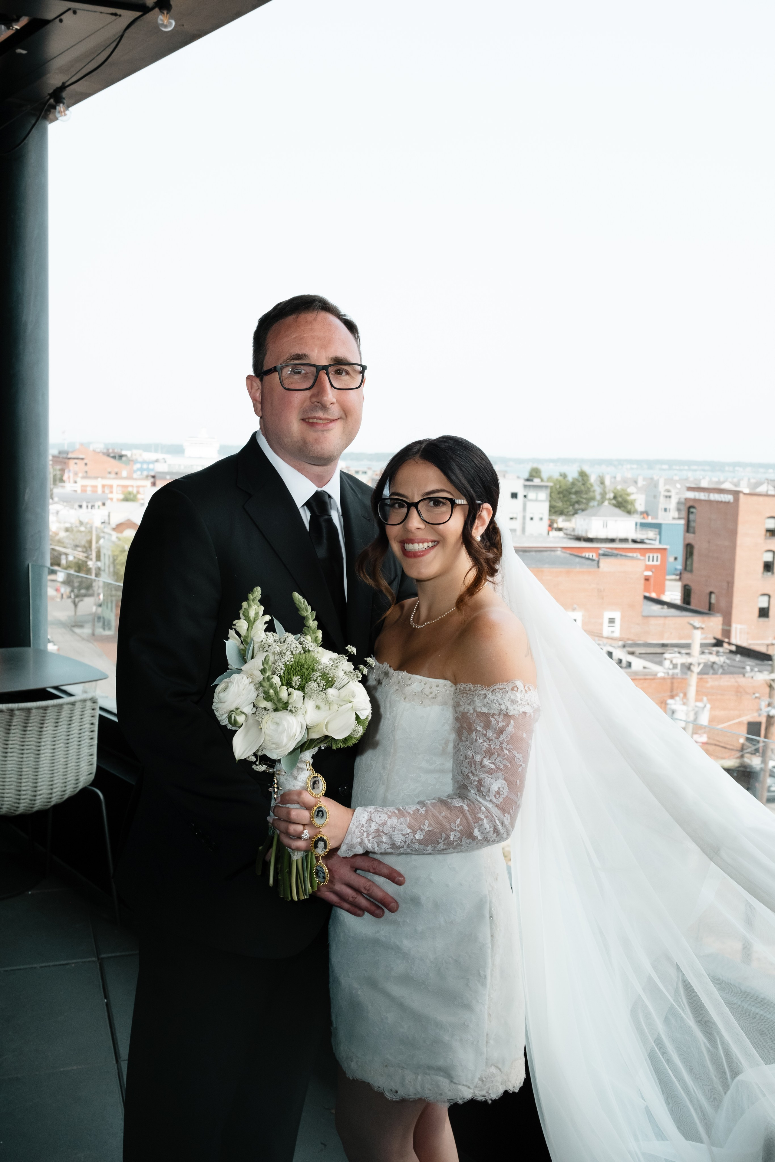 Ashley & Shawn | Intimate Wedding in Portland, ME