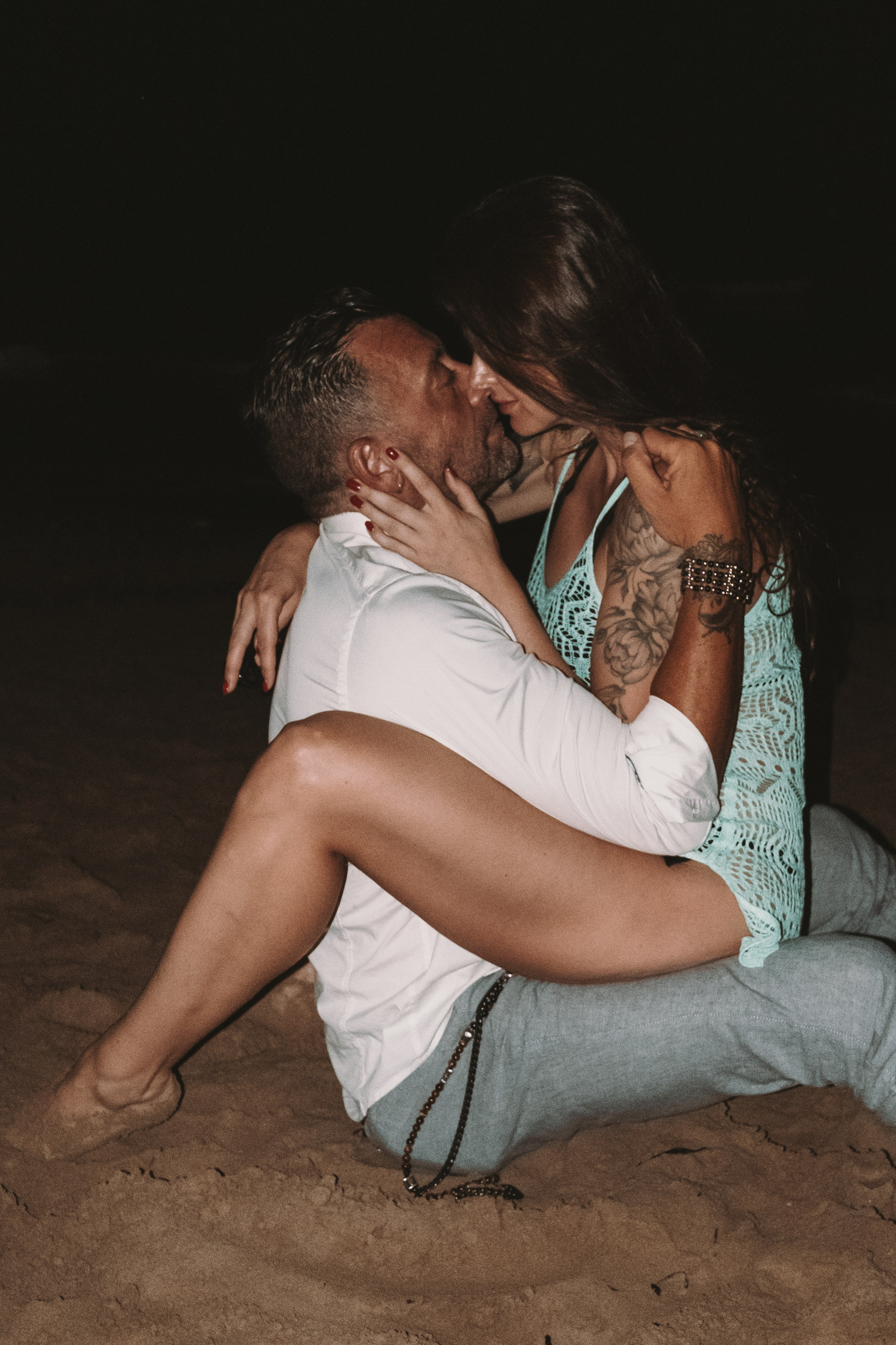 Фотосессия пары на мотоцикле. Профессиональная фотосъемка в Калафелле — Елена Медведева