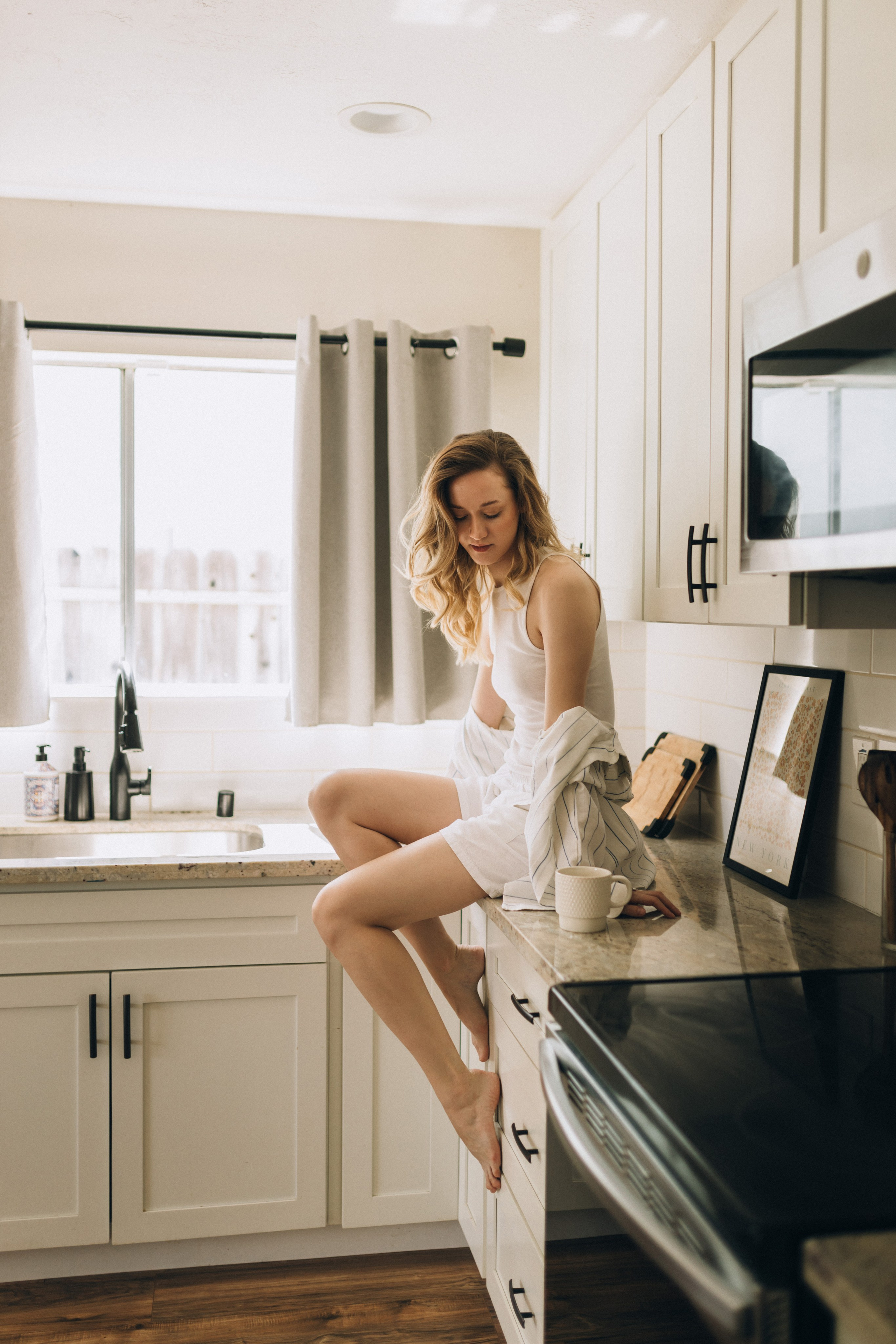 Morning Harmony. Maternity, newborn photographer in the Bay Area|Iryna Rakivnenko