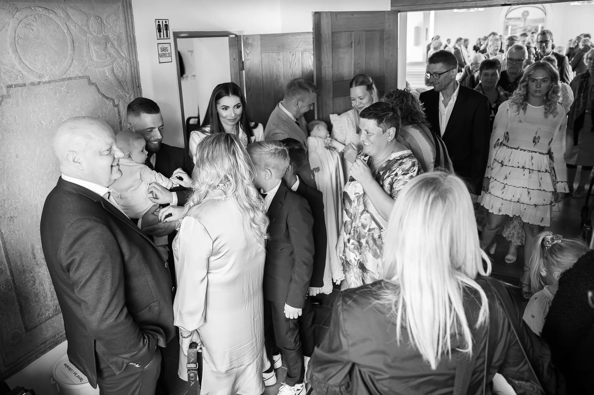 Milas' baptism — Tarm Church. AlexEvents | Wedding and Baptism Photographer & Videographer in Denmark and Germany