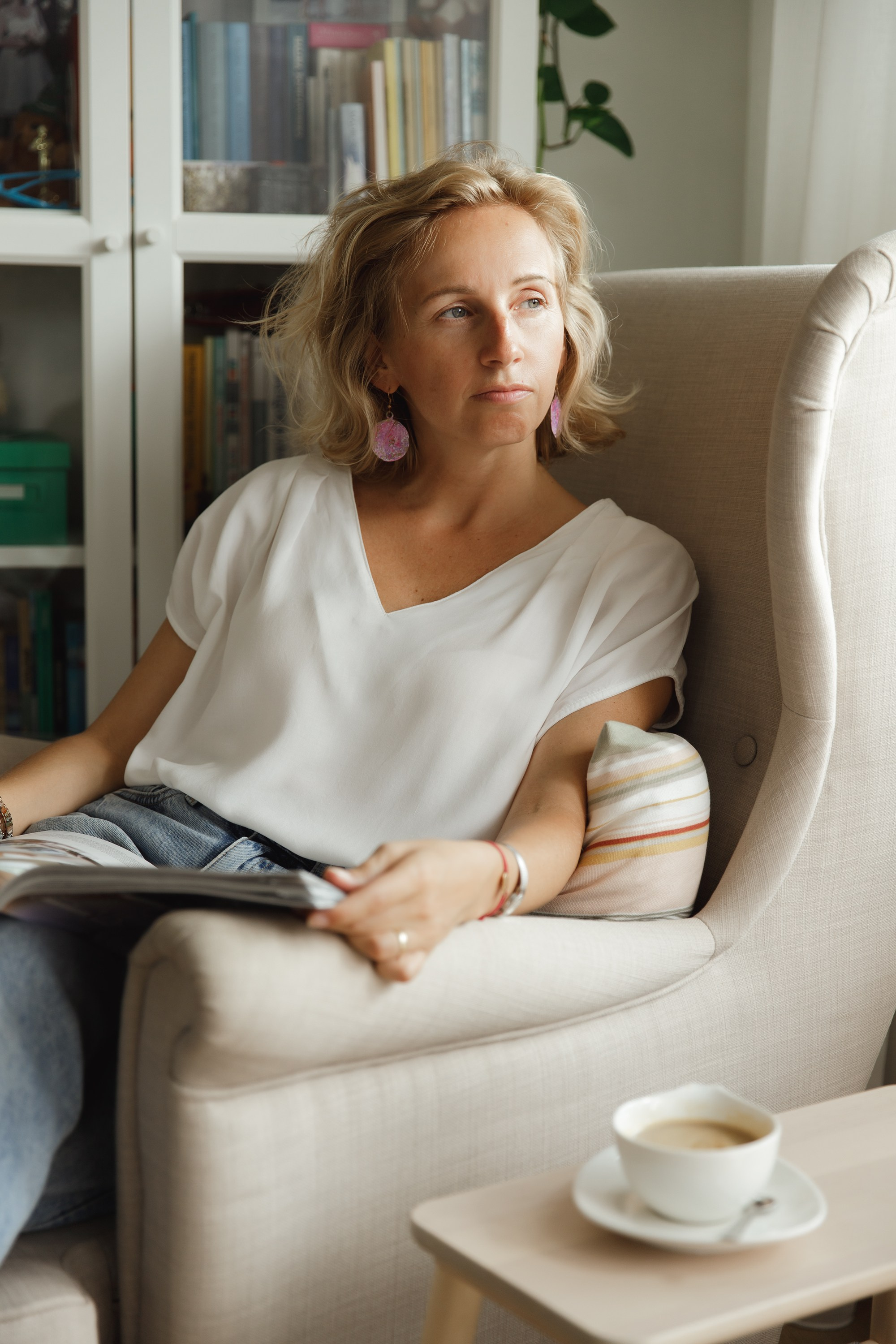 Agata | interior design. Kaja | fotograf we Wrocławiu | ludzie i psy