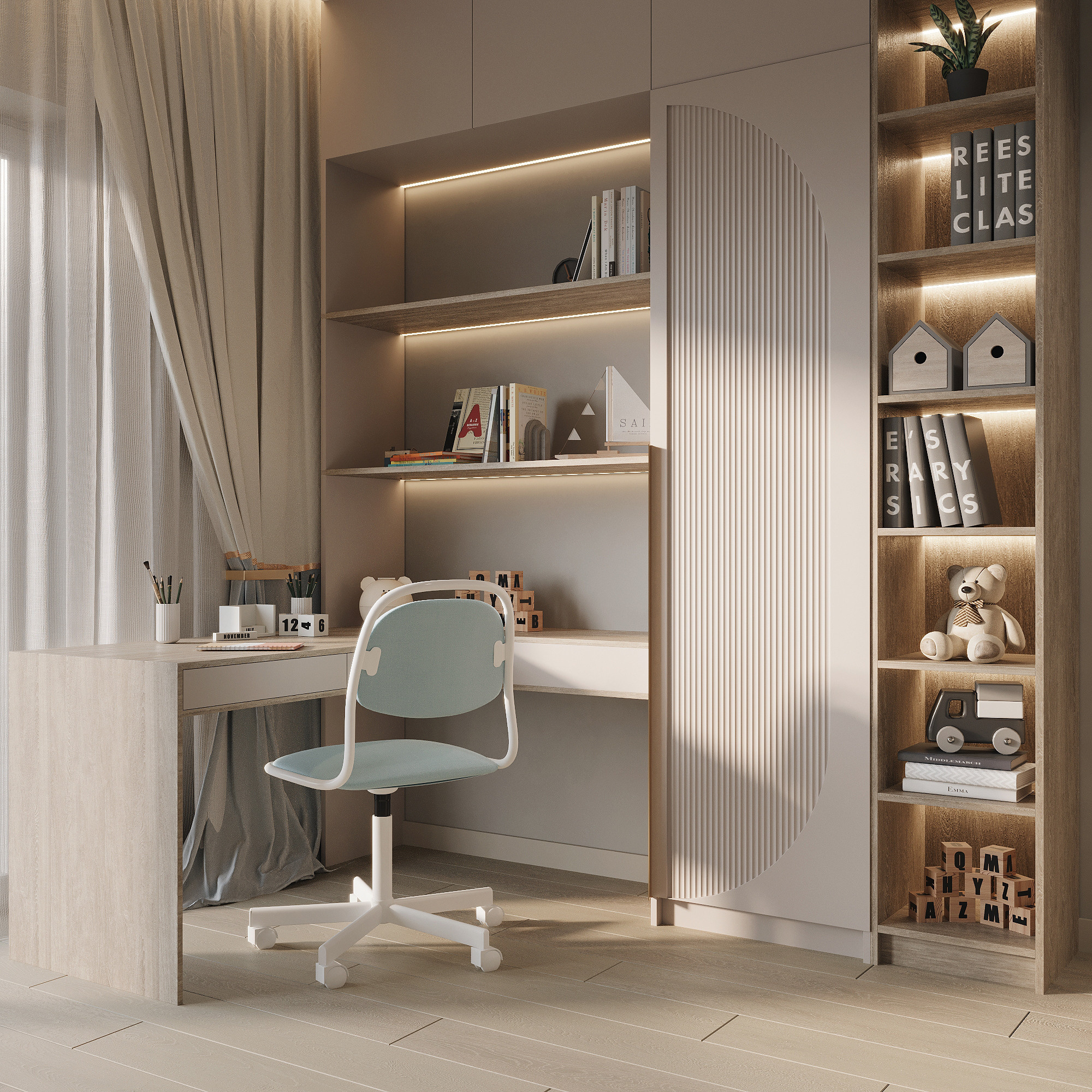 Дом в Даугавпилсе 126 м². Студия дизайна интерьера 4 Stūri