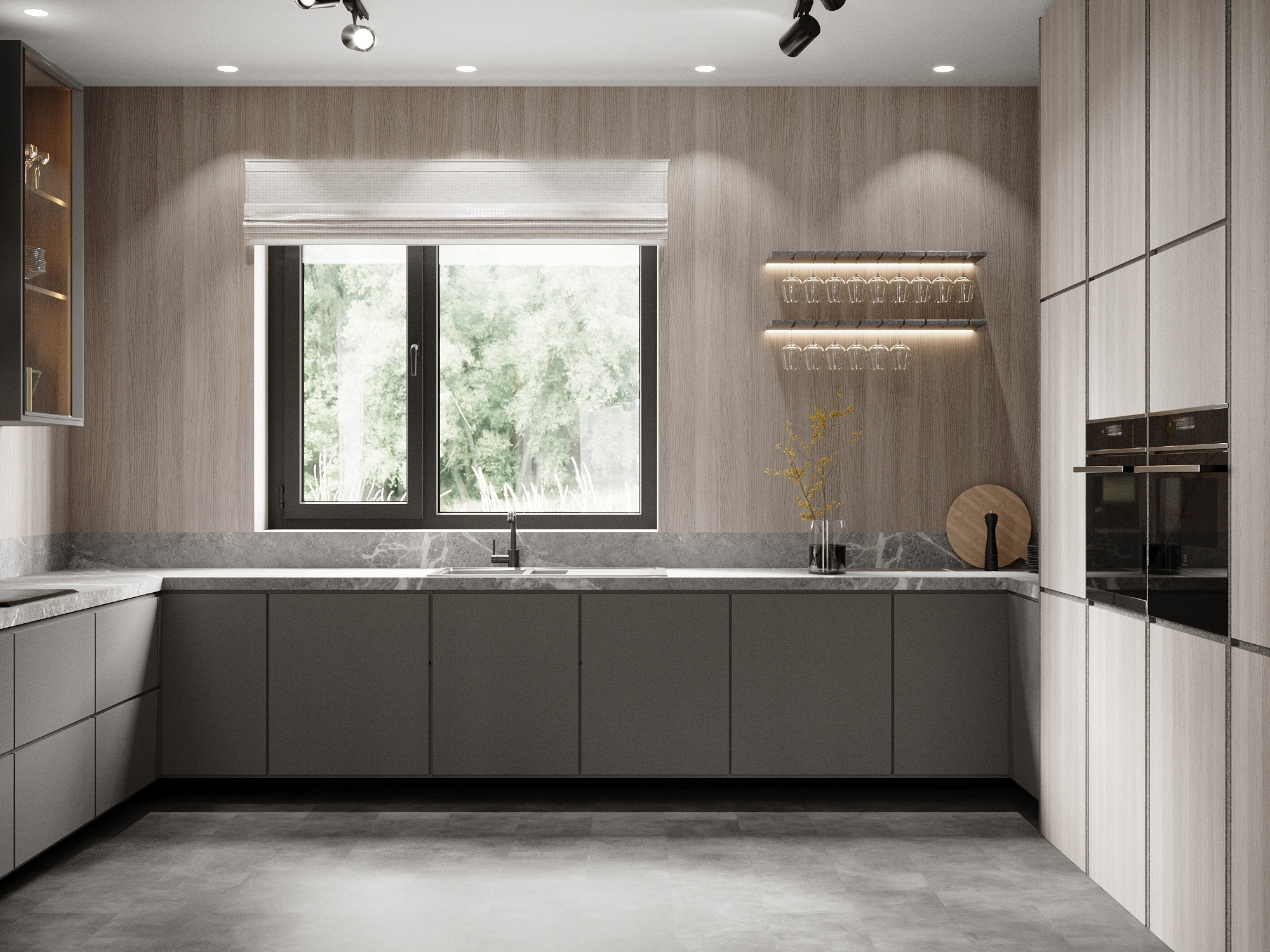 Māja 149 m2. Interjera dizaina studija 4 Stūri