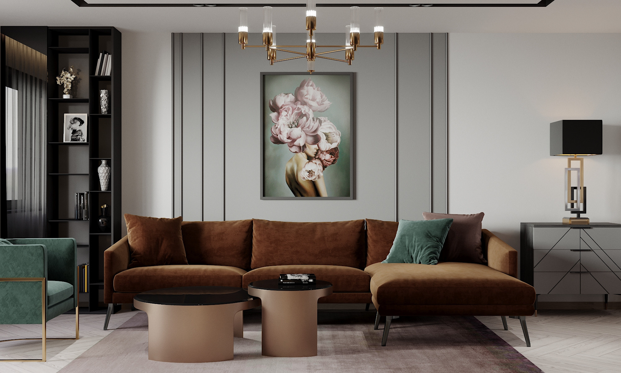 Дом в Екабпилсе 320 m². Студия дизайна интерьера 4 Stūri