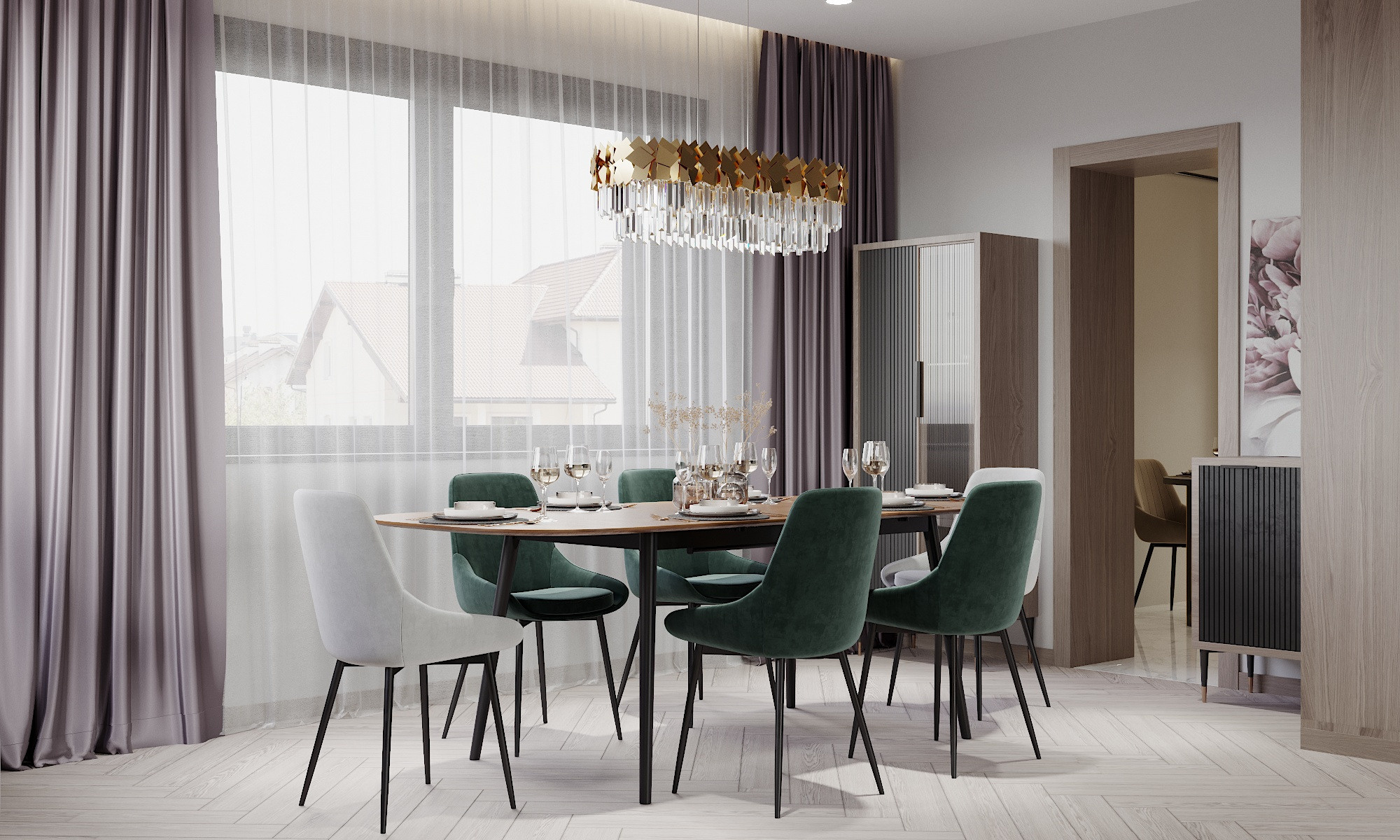 Дом в Екабпилсе 320 m². Студия дизайна интерьера 4 Stūri