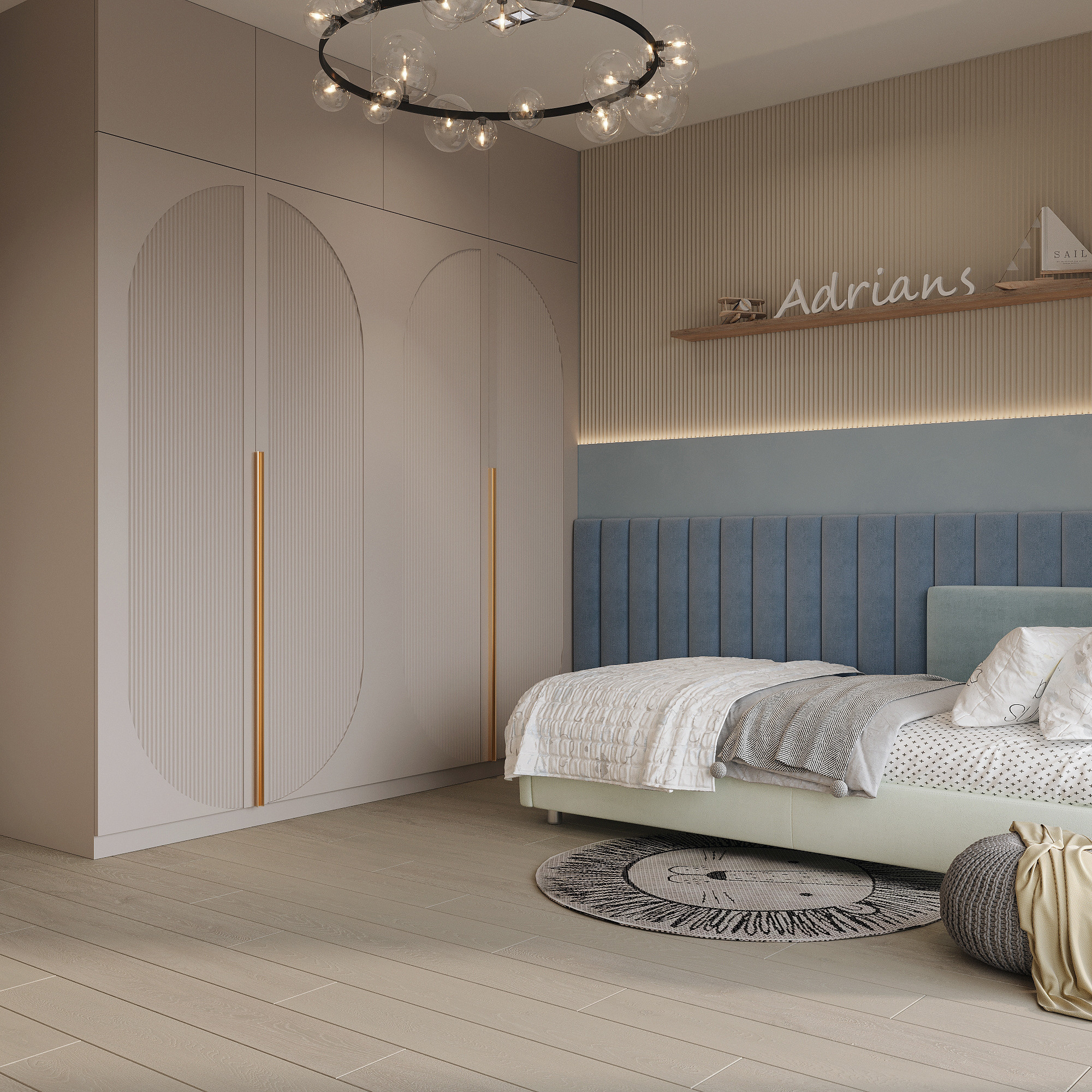 Дом в Даугавпилсе 126 м². Студия дизайна интерьера 4 Stūri