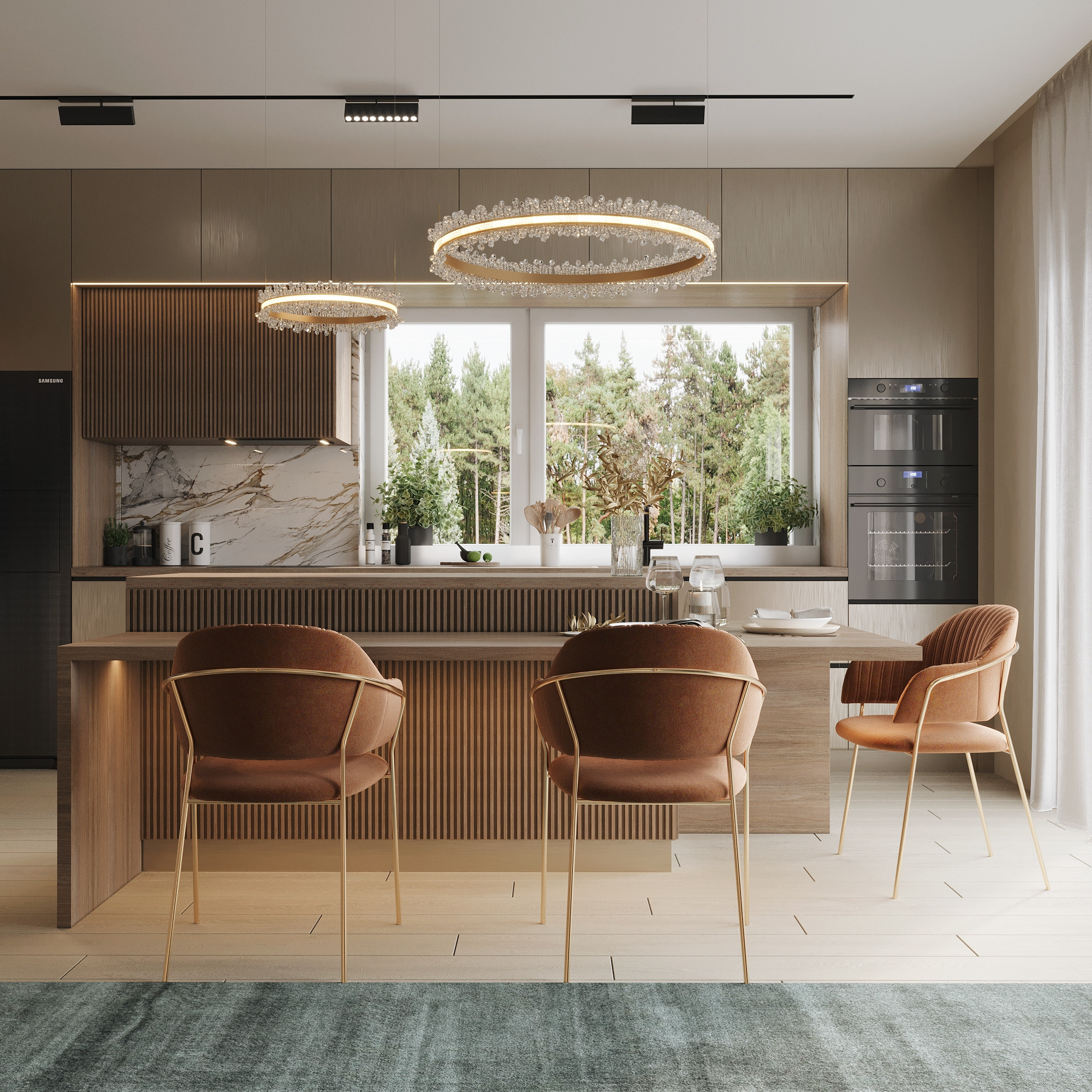 Дом в Даугавпилсе 126 м². Студия дизайна интерьера 4 Stūri