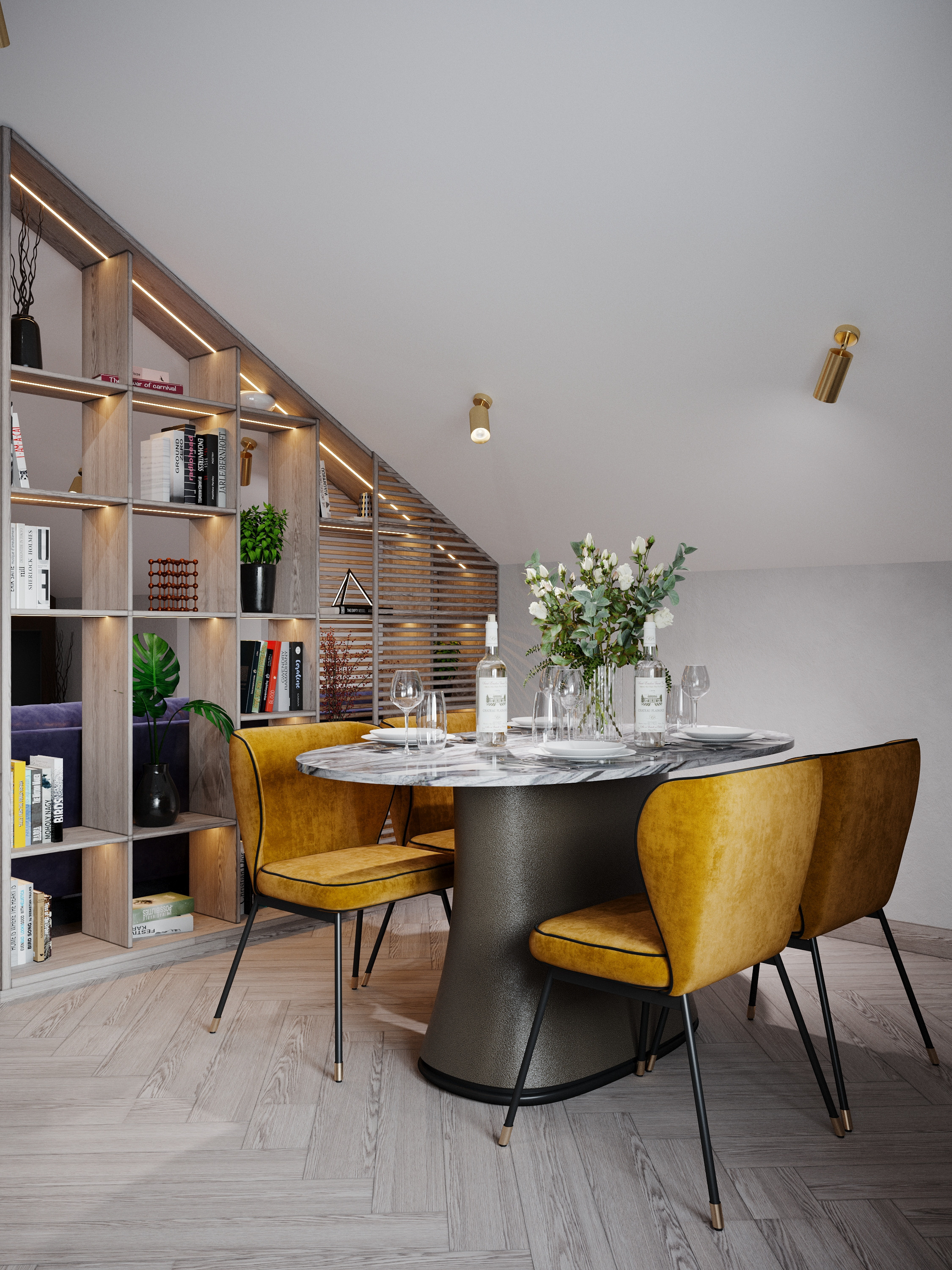 Дом в Екабпилсе 320 m². Студия дизайна интерьера 4 Stūri