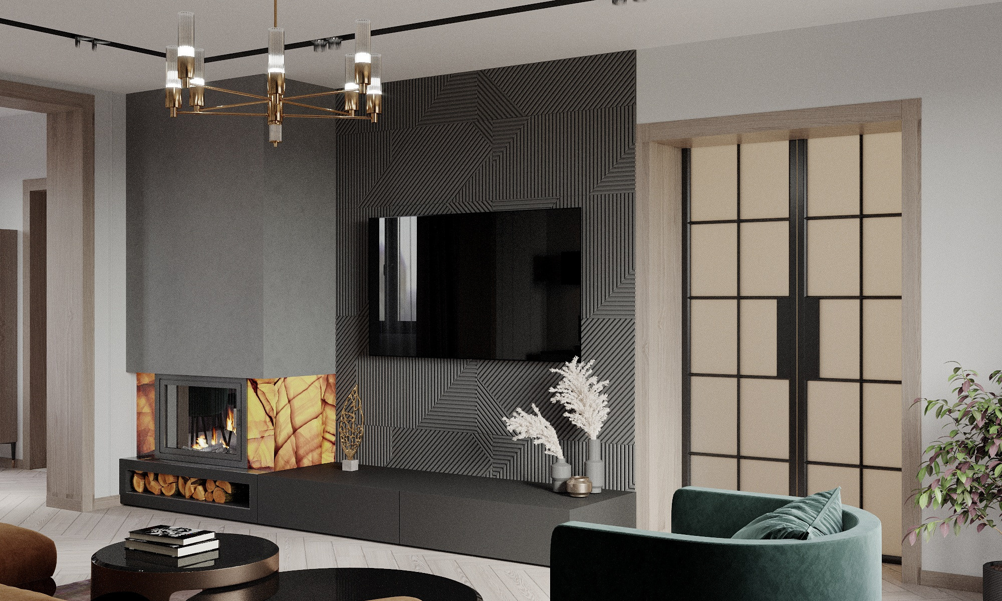 Дом в Екабпилсе 320 m². Студия дизайна интерьера 4 Stūri