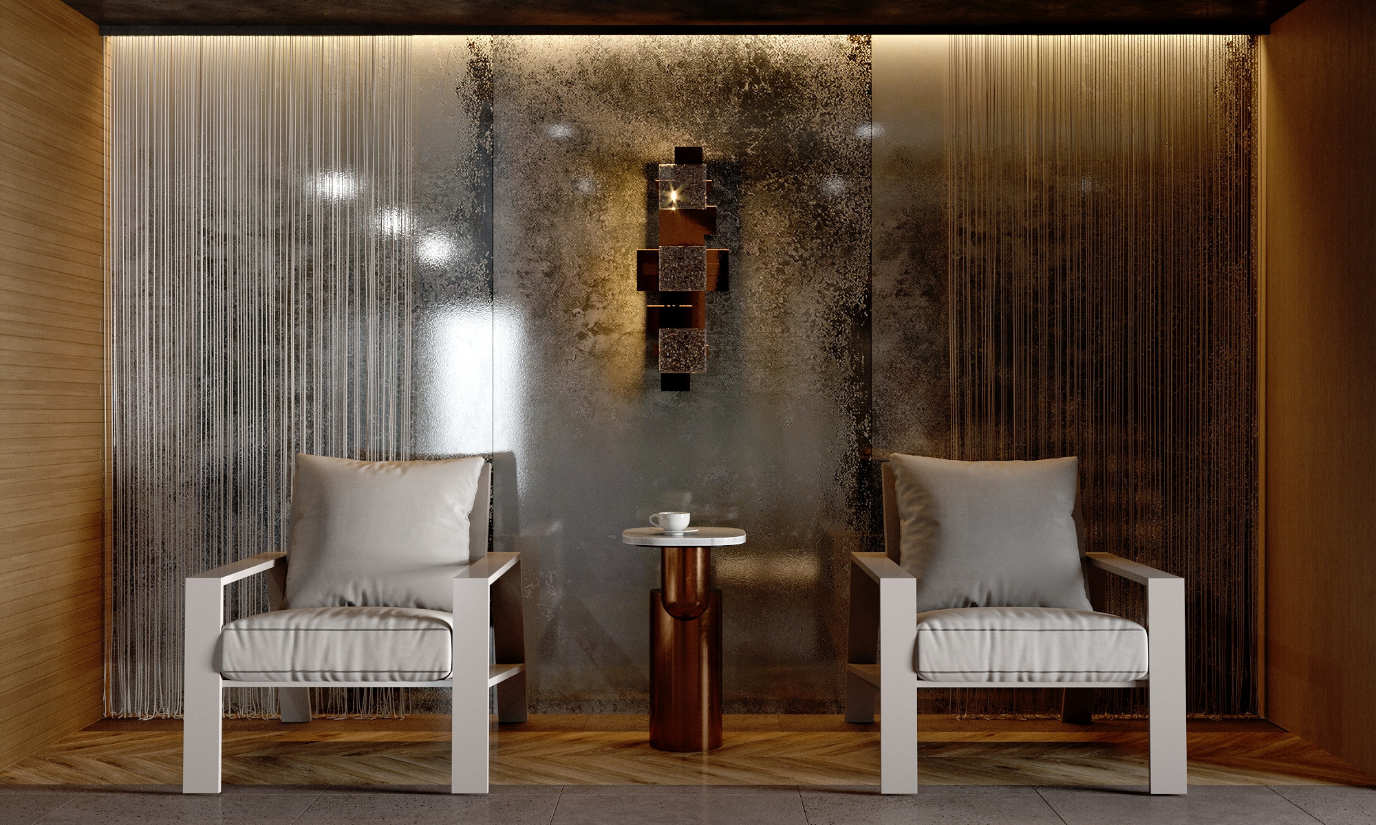 SPA. Interjera dizaina studija 4 Stūri