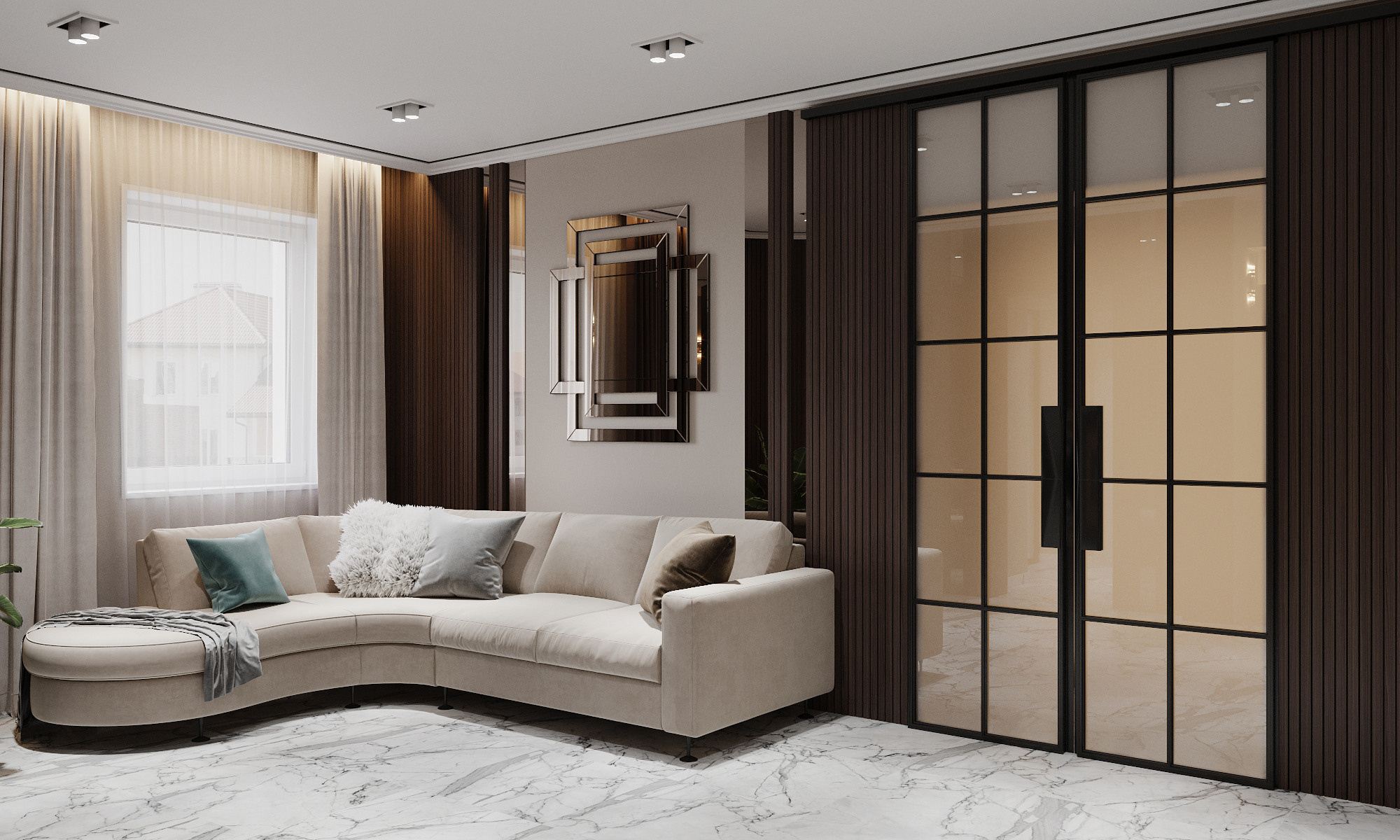 Дом в Екабпилсе 320 m². Студия дизайна интерьера 4 Stūri