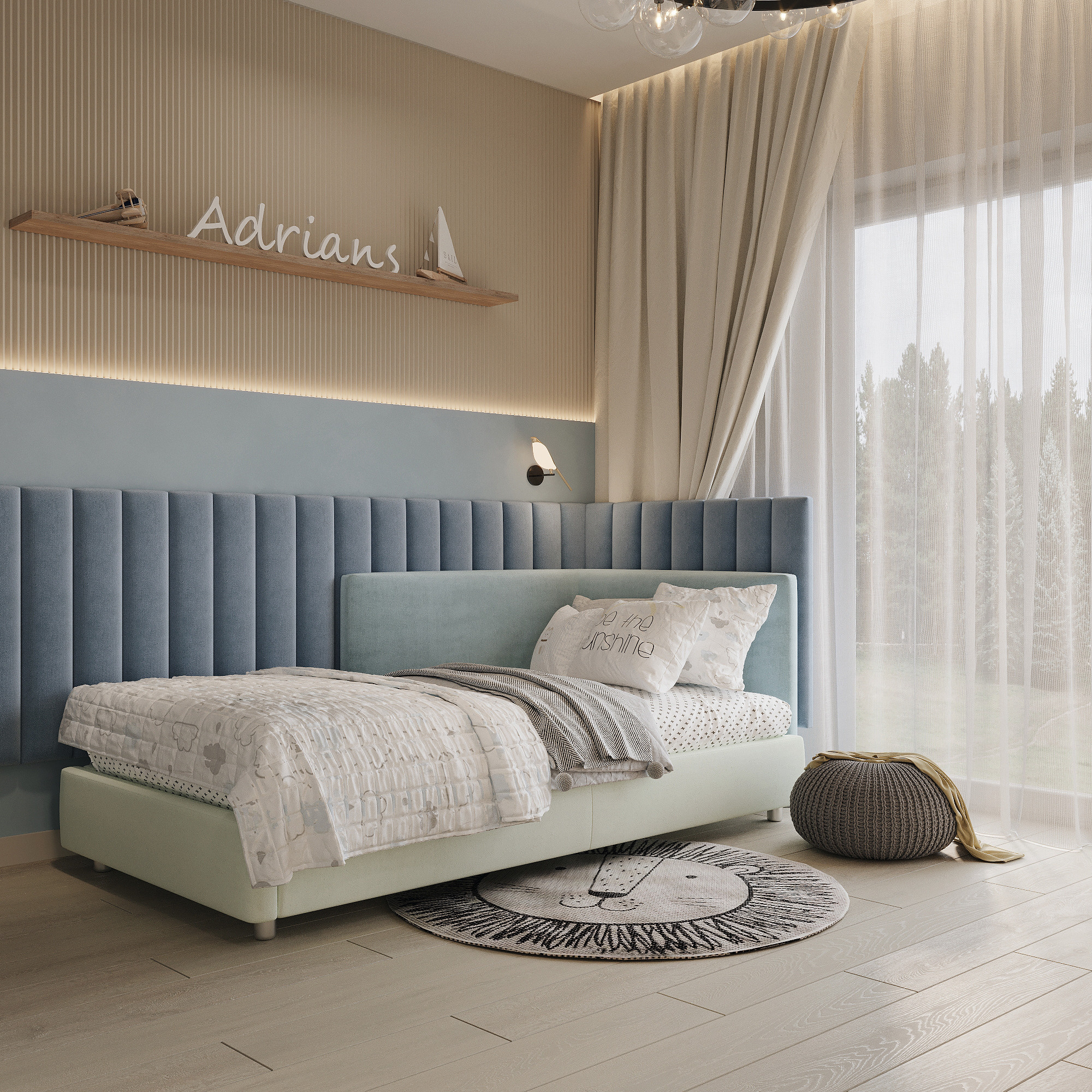 Дом в Даугавпилсе 126 м². Студия дизайна интерьера 4 Stūri