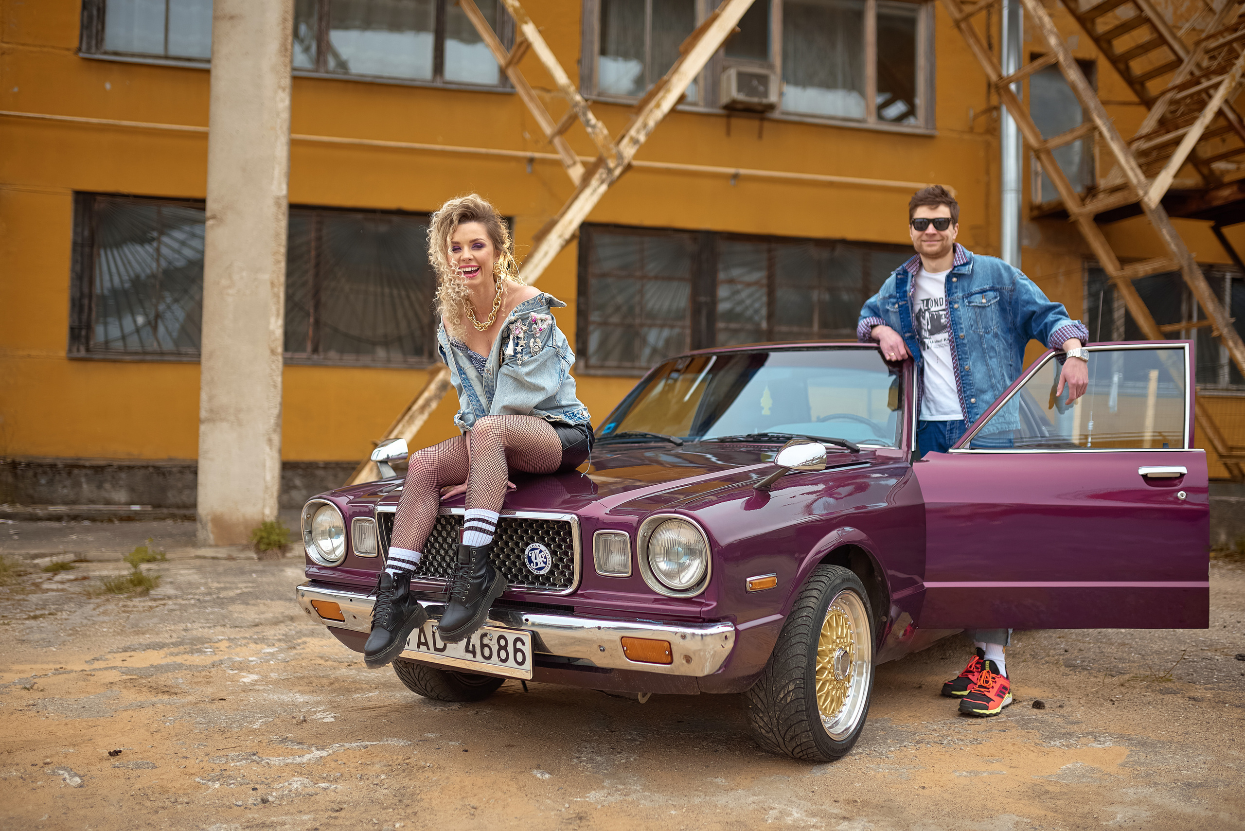 80-тые. Fotogrāfs Aivars MIleika