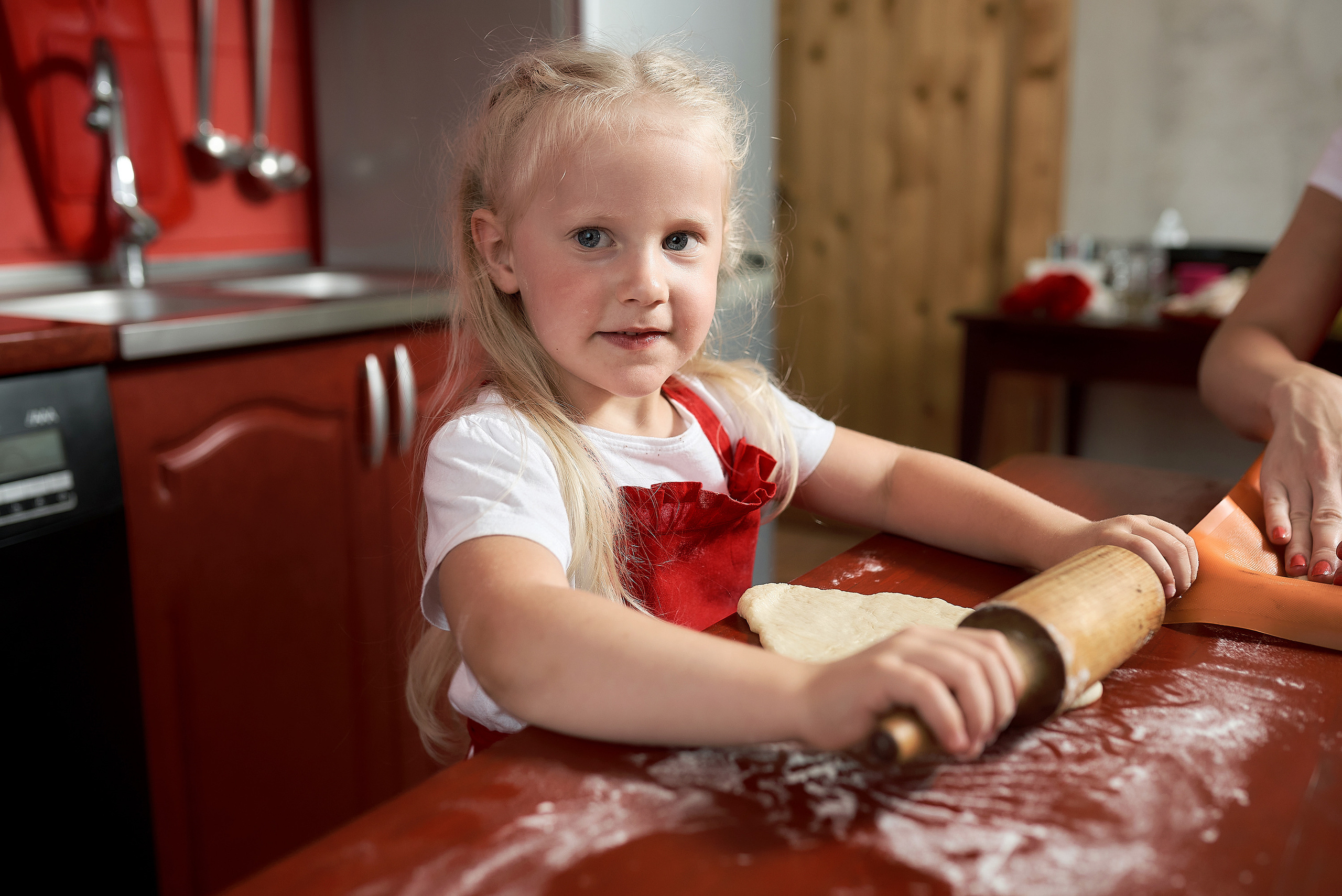 Мамина помощница. Fotogrāfs Aivars MIleika