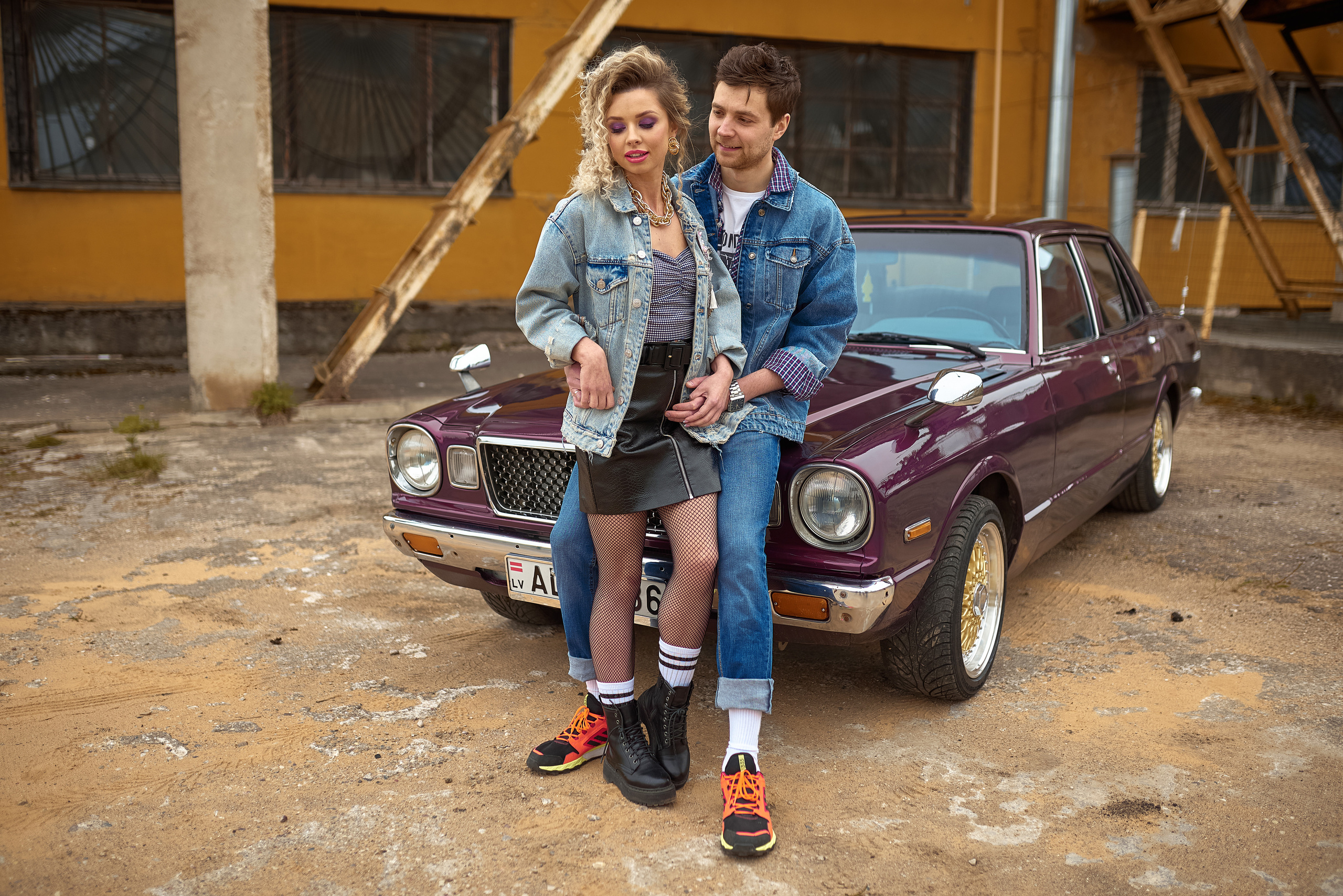 80-тые. Fotogrāfs Aivars MIleika