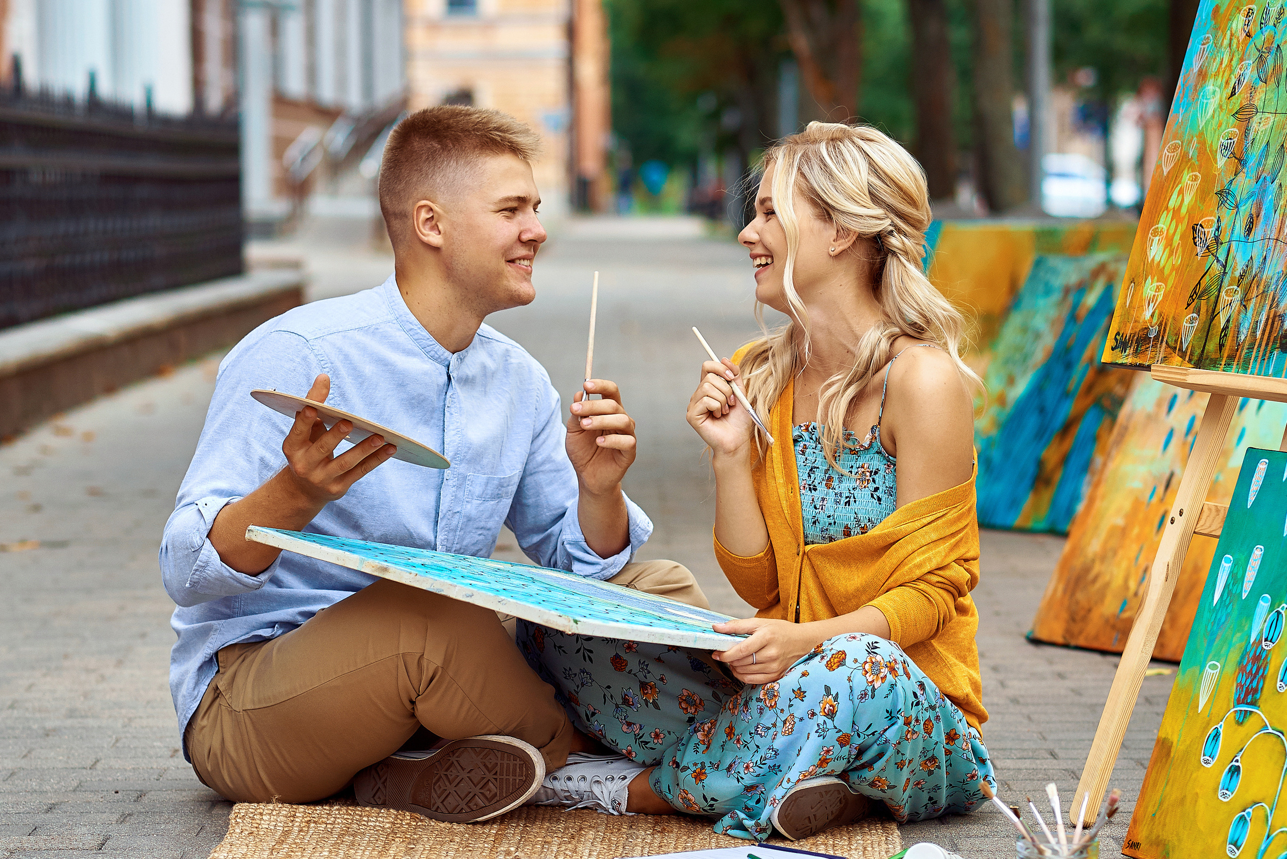 Краски любви. Fotogrāfs Aivars MIleika