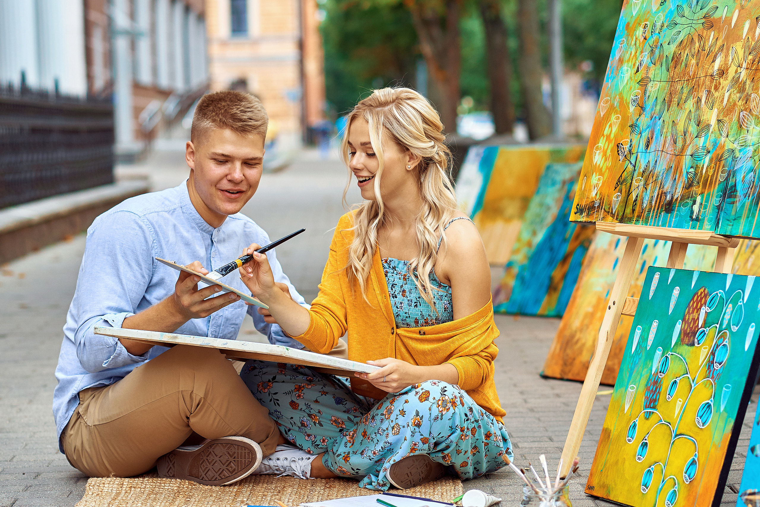 Краски любви. Fotogrāfs Aivars MIleika