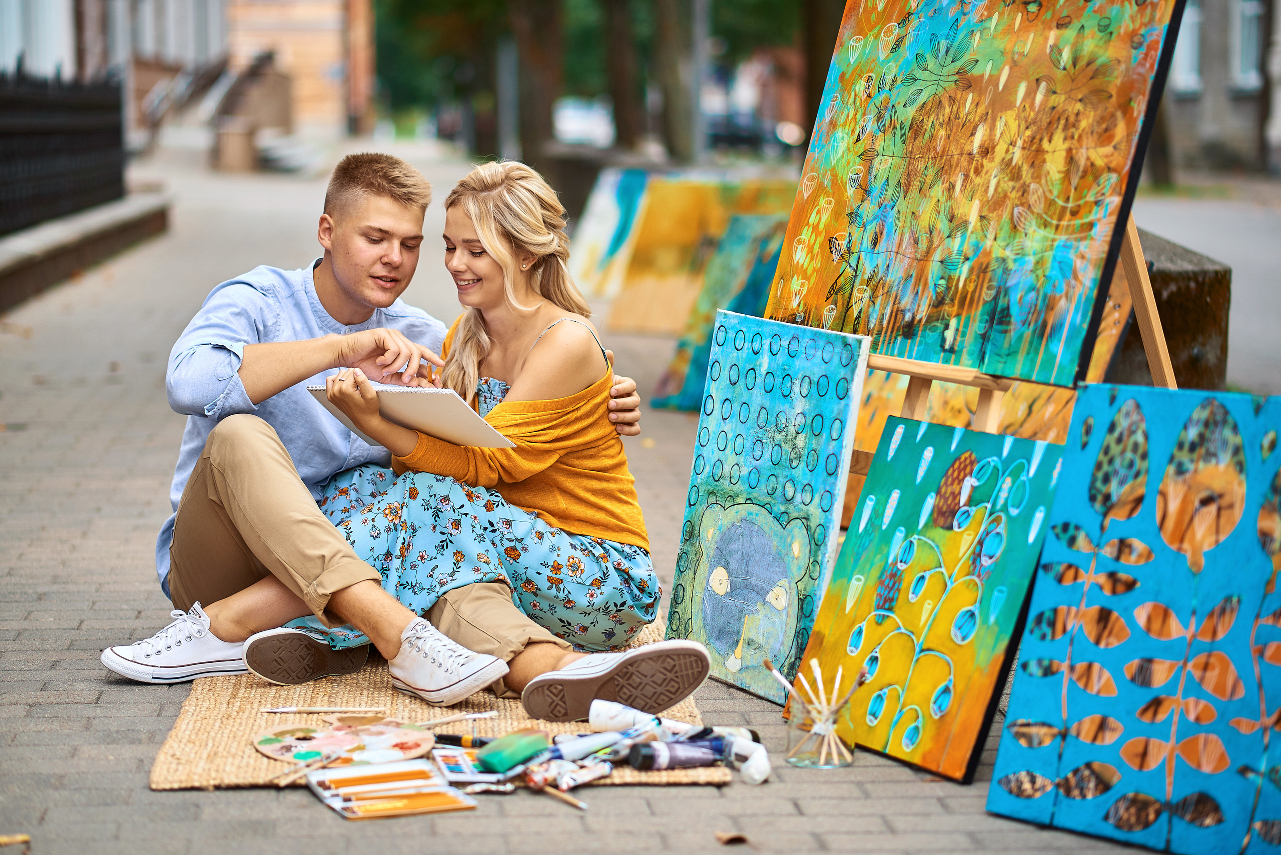 Краски любви. Fotogrāfs Aivars MIleika