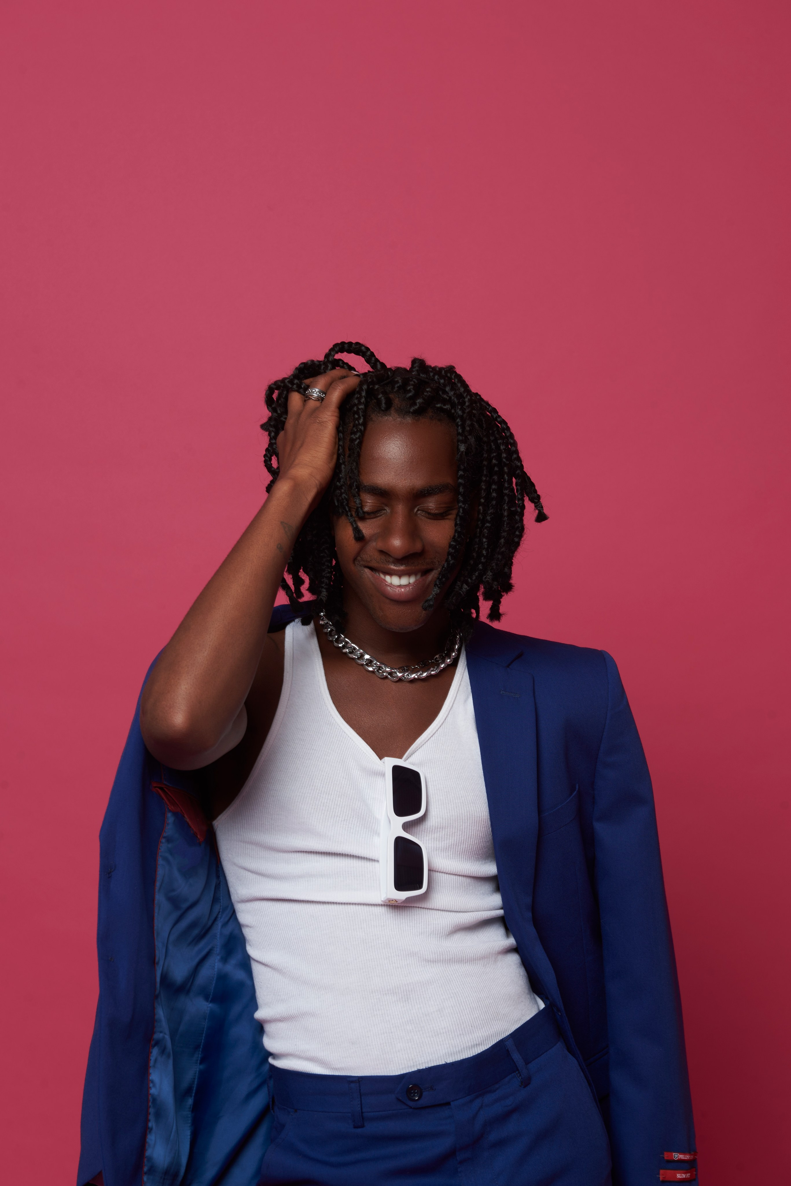 headshot in a Los Angeles photo studio