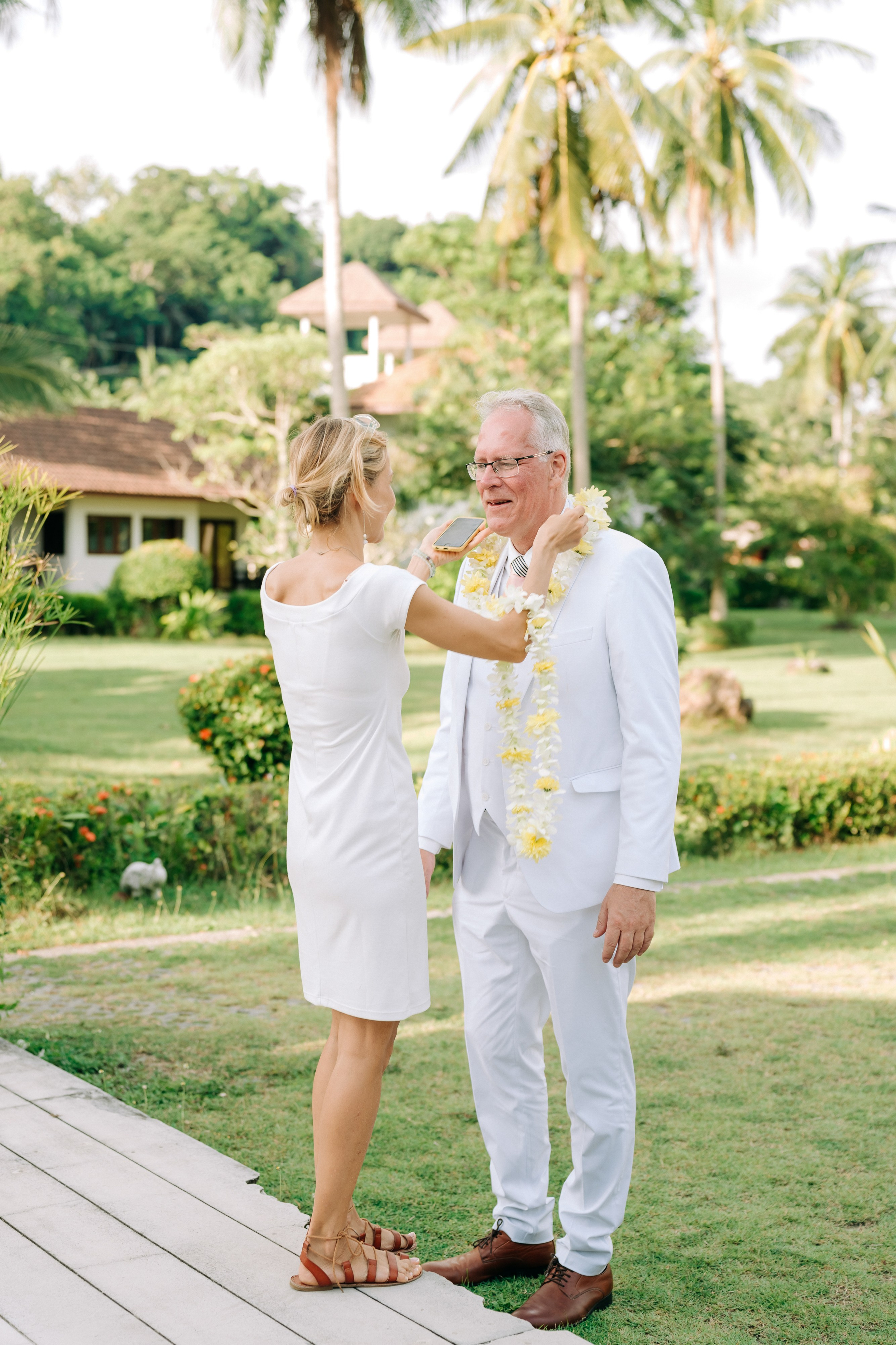 GRACE & MARTIN. Буддийская свадебная церемония на Самуи, Таиланд