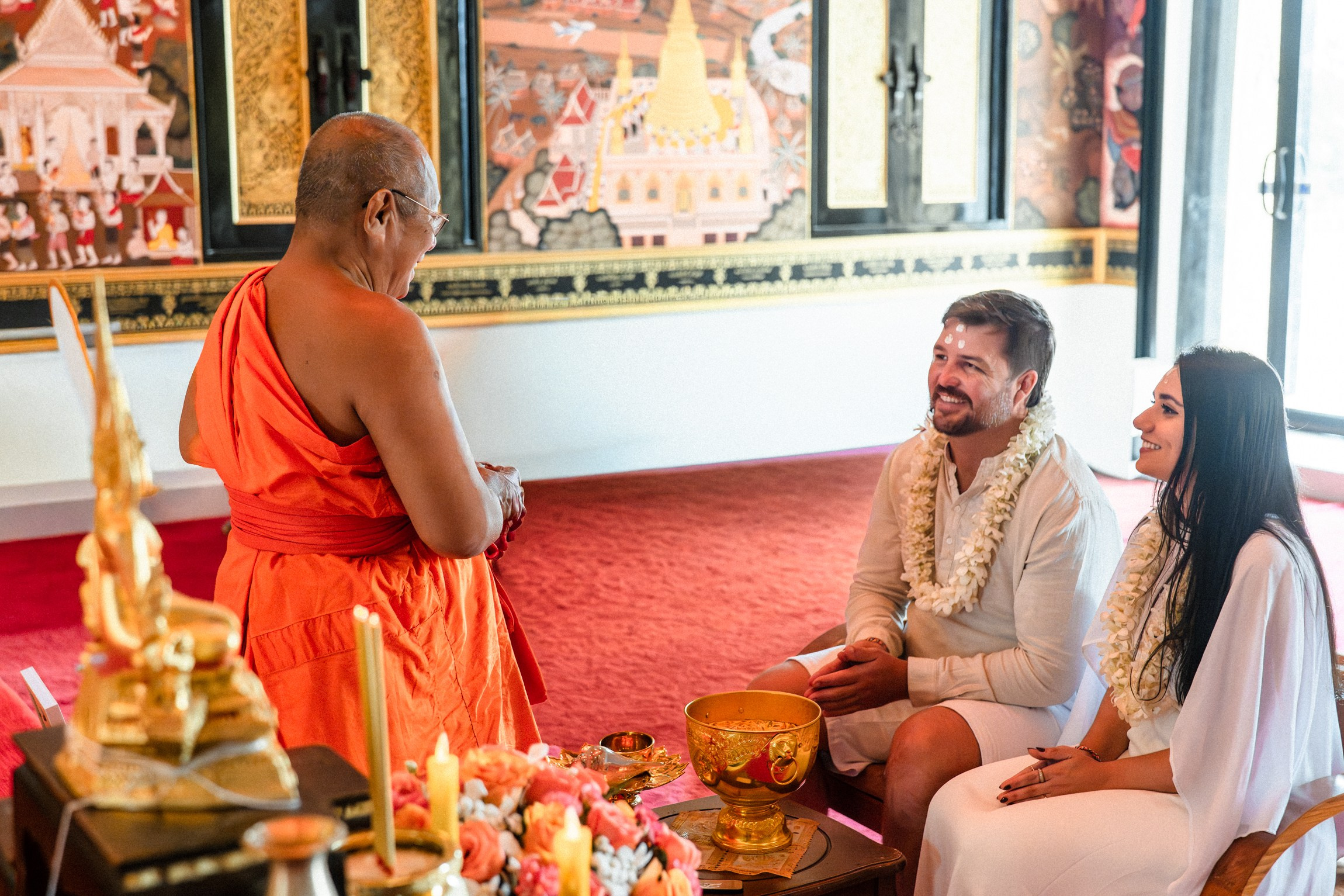 Buddhist Wedding Ceremony Koh Samui – Authentic Thai Wedding Blessing