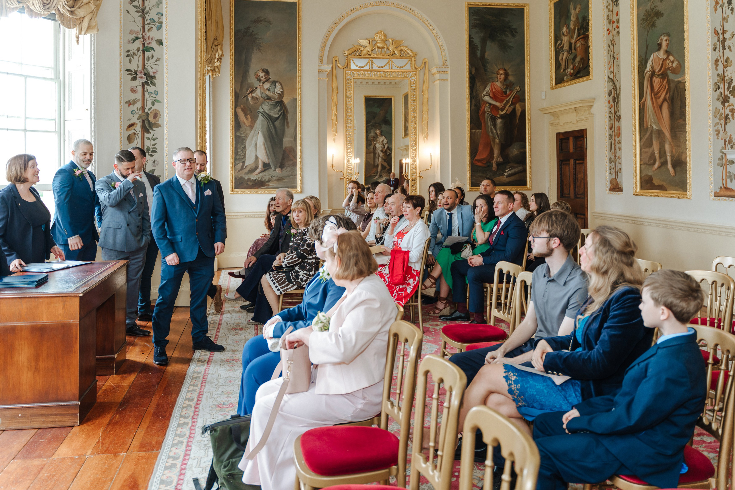Luke and Nicola’s wedding at Danson House. Photographer in England Ekaterina Romanova