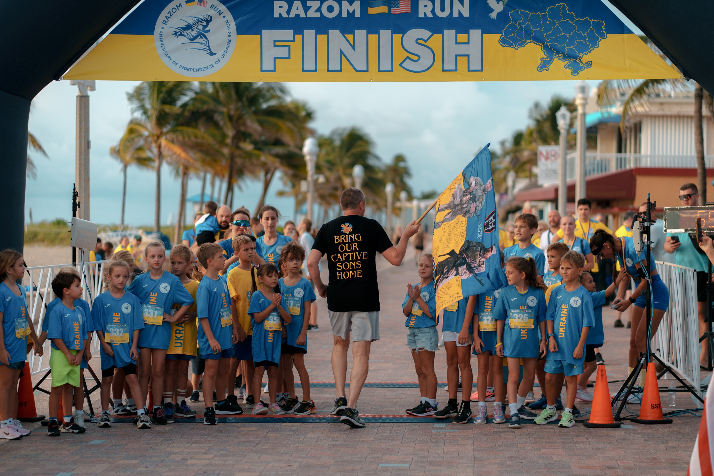 RAZOM RUN. ФОТОГРАФ ФЛОРИДА МАЙАМИ