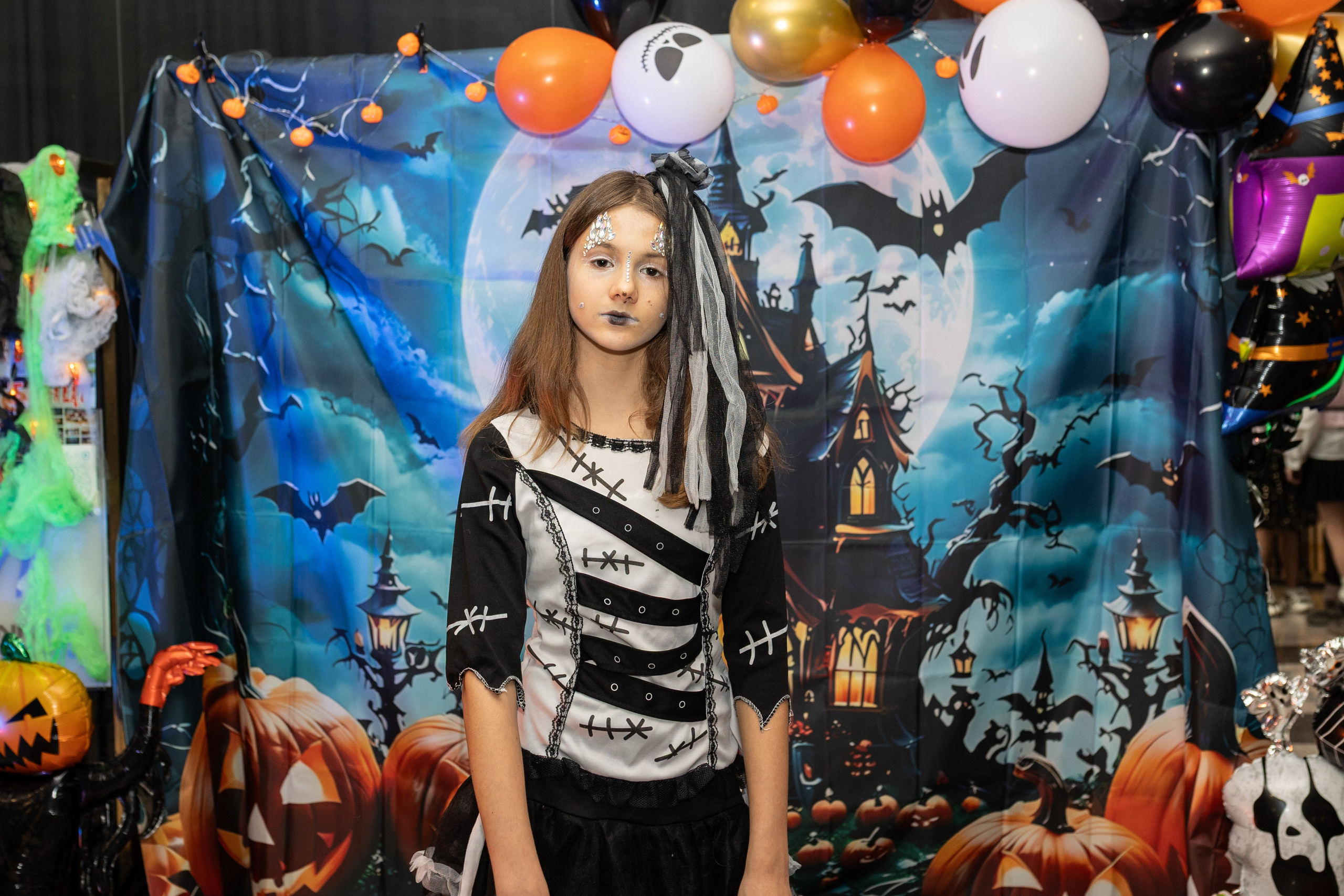 Leo dance studio Helloween 2025. Семейный и детский фотограф в Варшаве Мила Бобровская