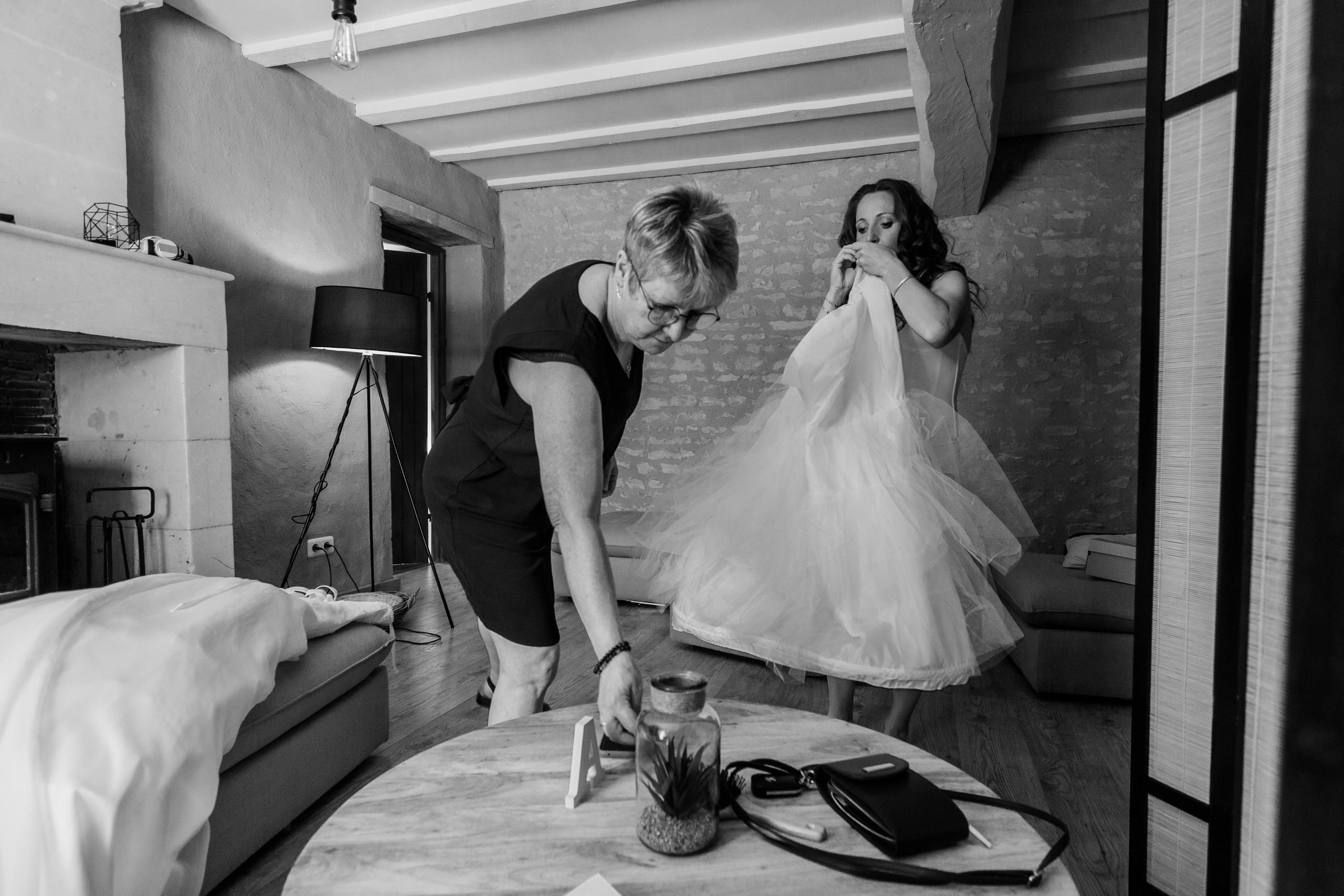 Anais & Tiffani | Jour de mariage. Studio photo « Partage ton bonheur » – Photographe famille près de Châtellerault, Poitiers et Tours