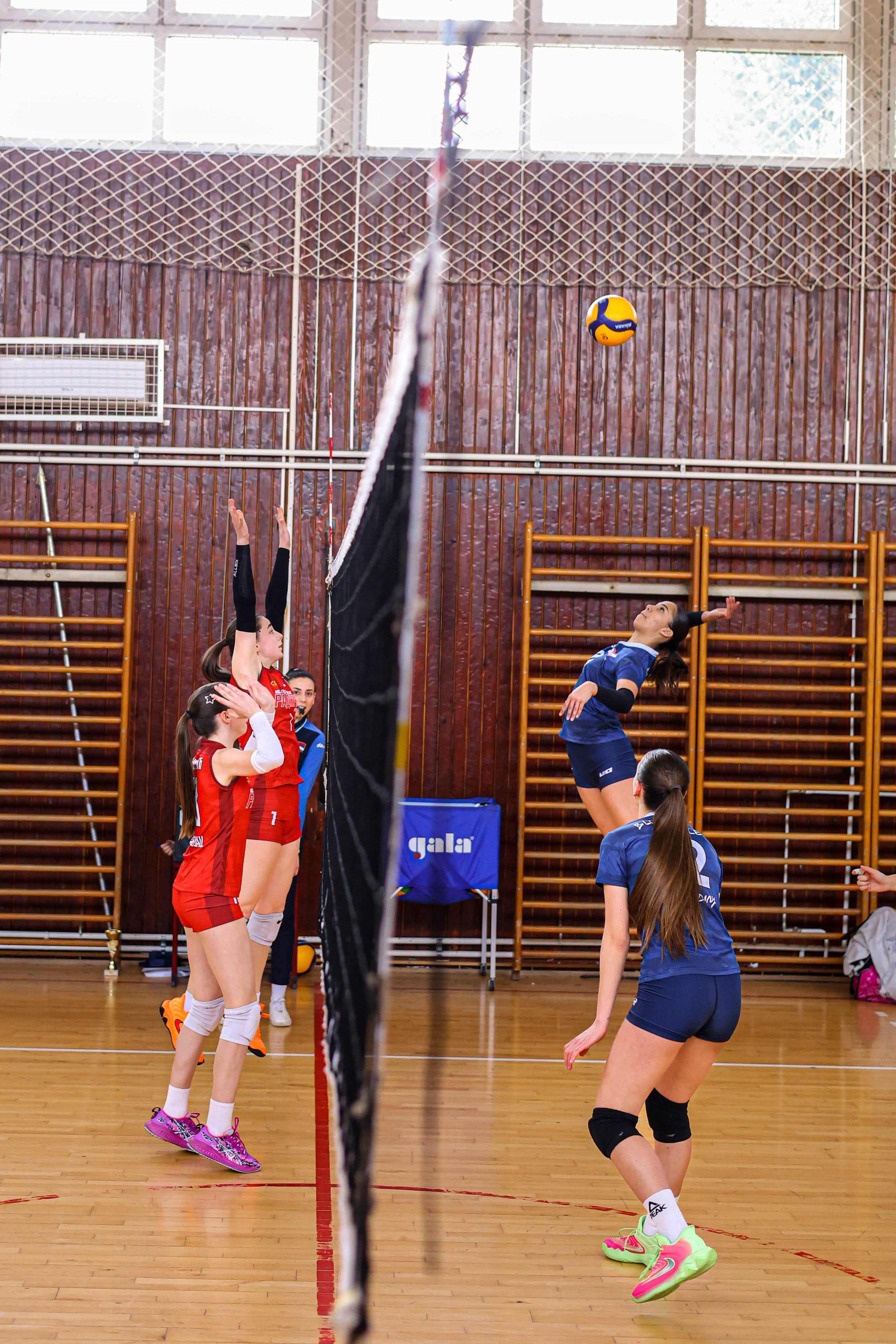 Odbojka 22.03.  Radnicki KG — BlockVolley JAG. Foto Simic Jagodina