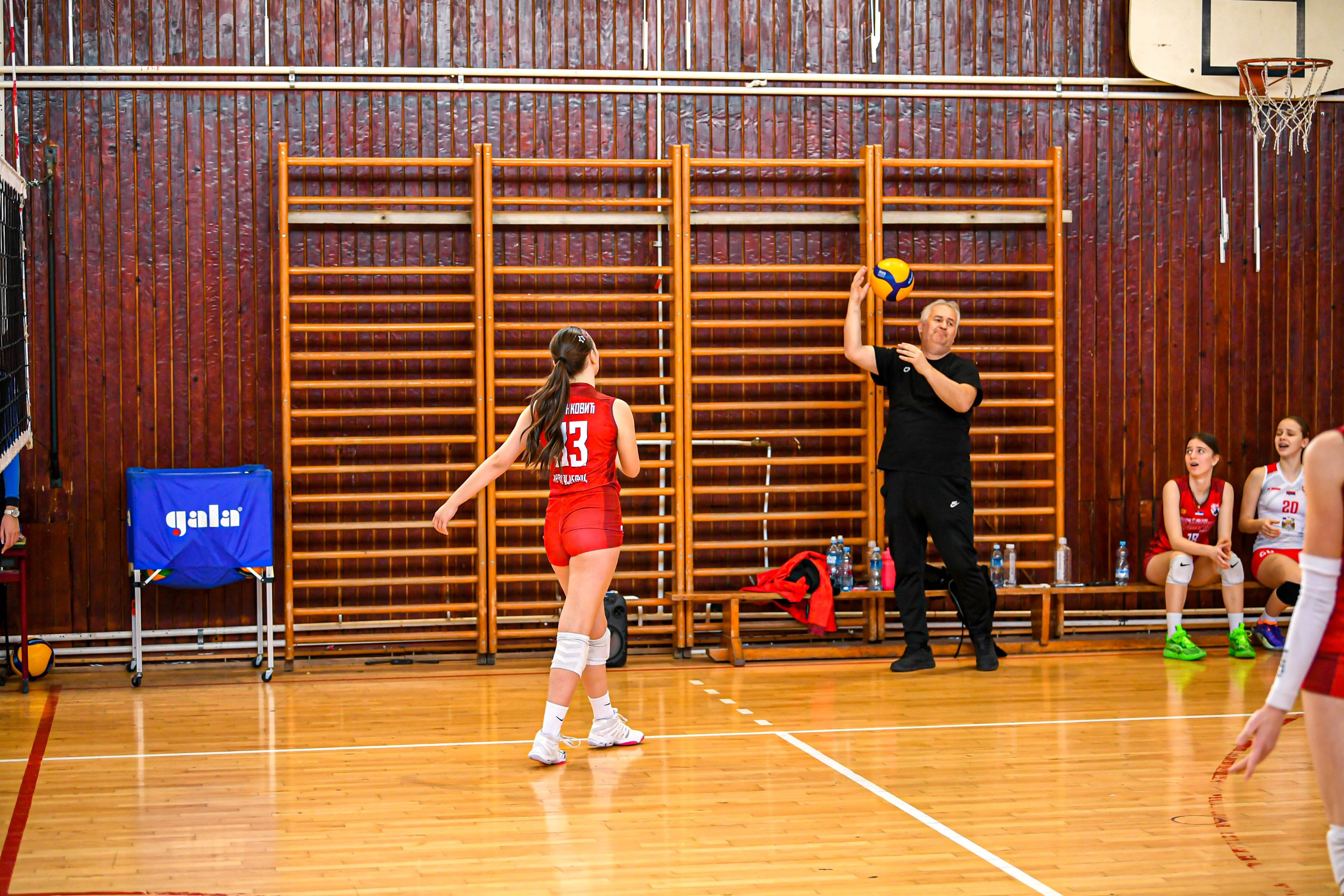 Odbojka 22.03.  Radnicki KG — BlockVolley JAG. Foto Simic Jagodina