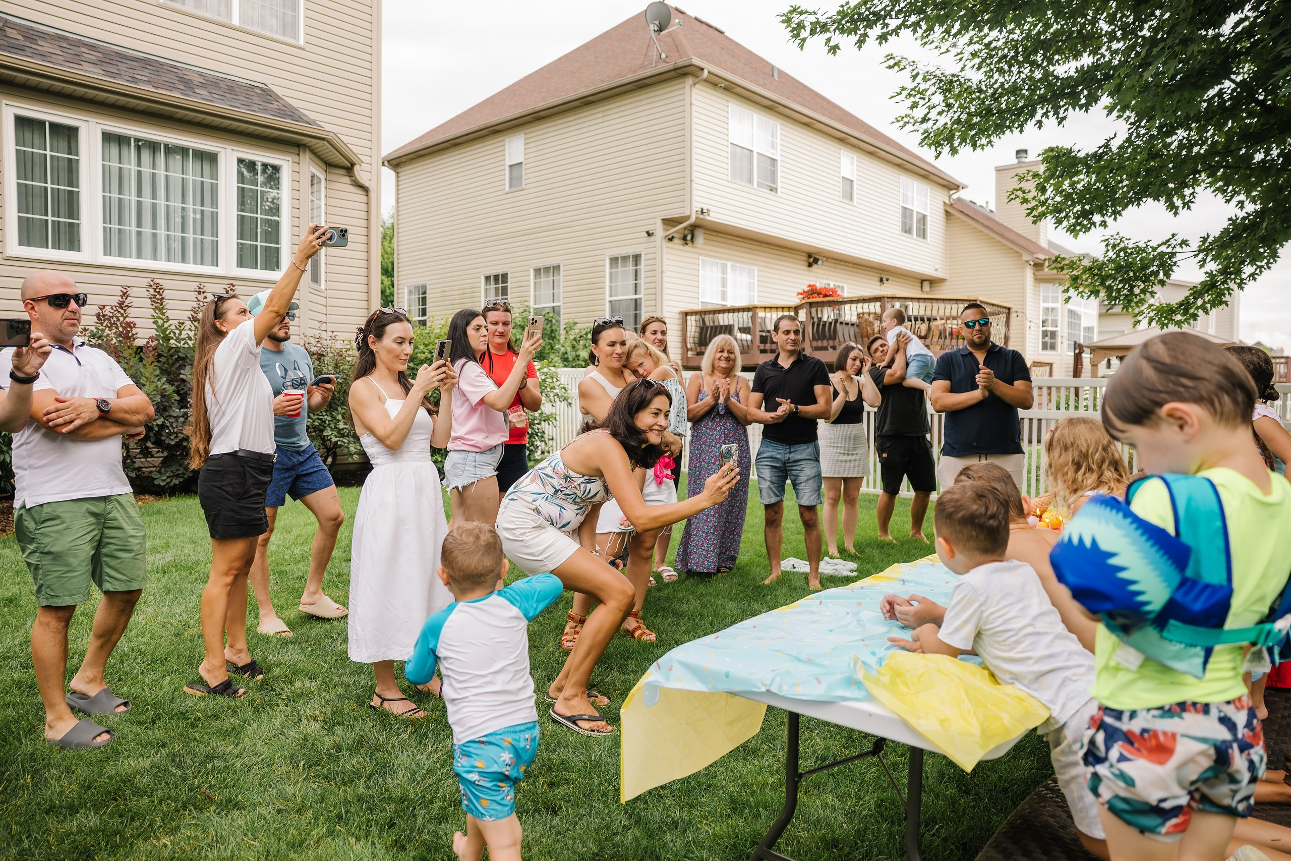 Birthday Party. Wedding family event photographer in Chicago Nick Yushevich