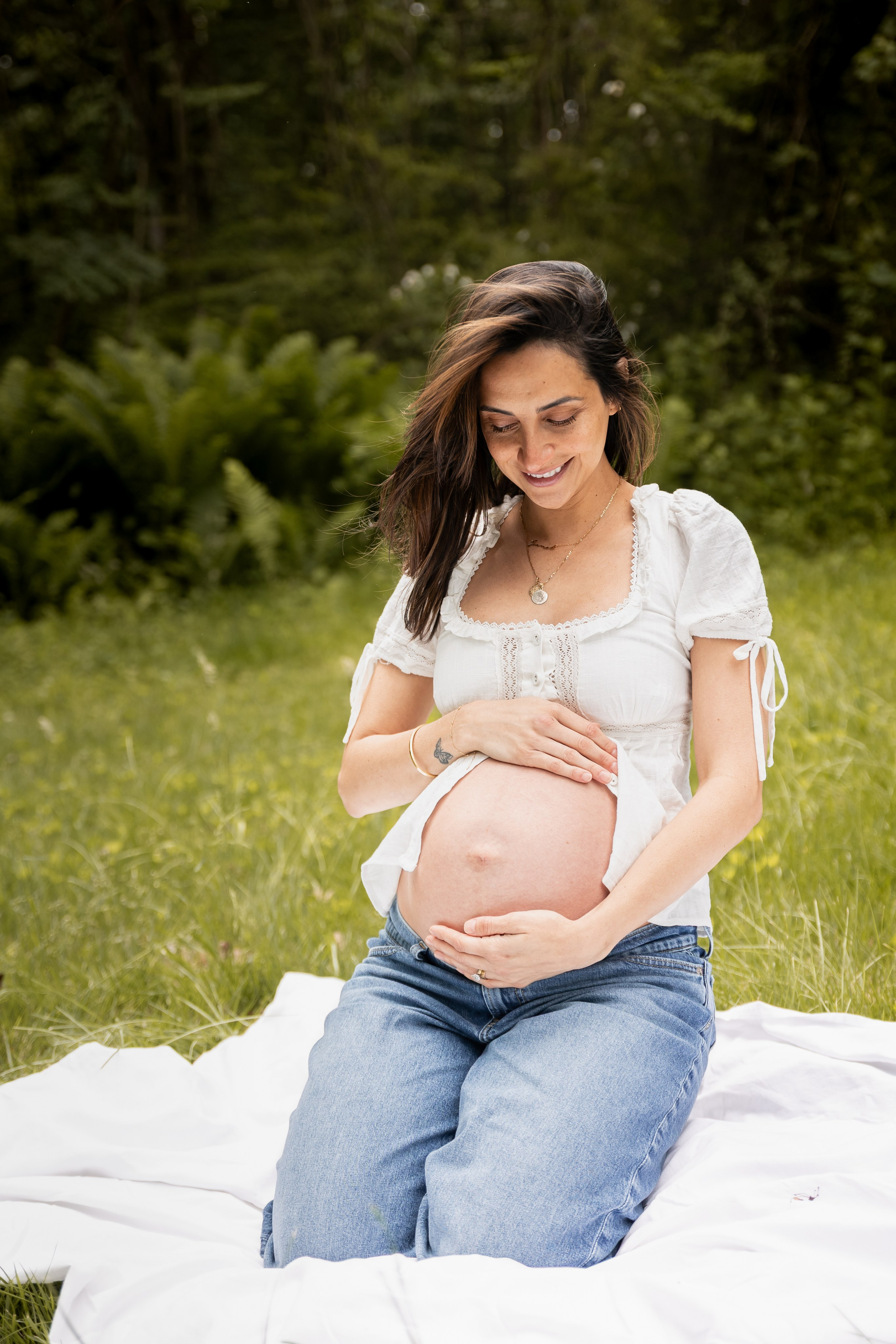 Waiting for Baby Number Two. Family, lifestyle, and commercial photography in New York and New Jersey