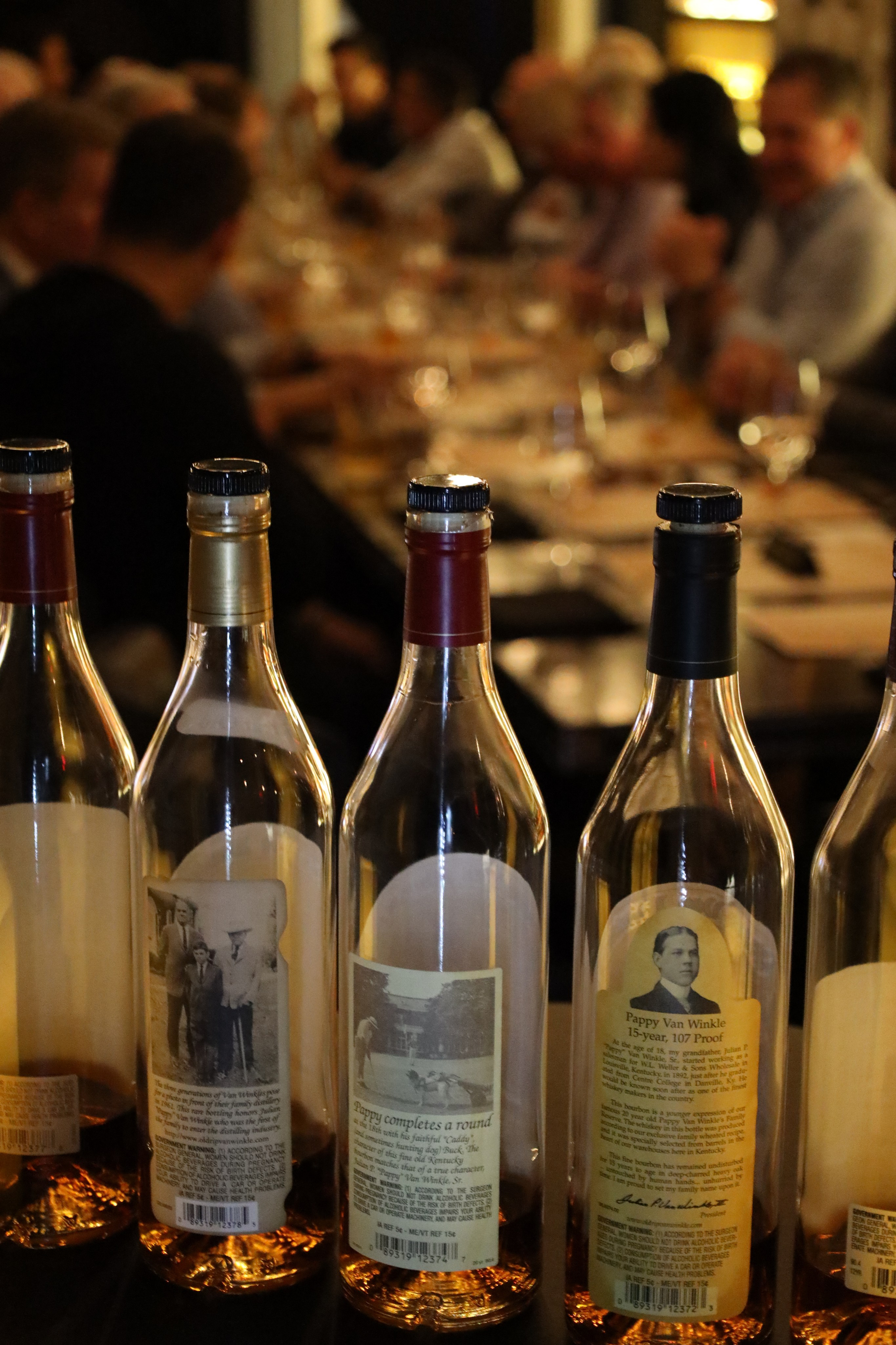 Warren Pappy Van Winkle Dinner Highlights. Out and About 239